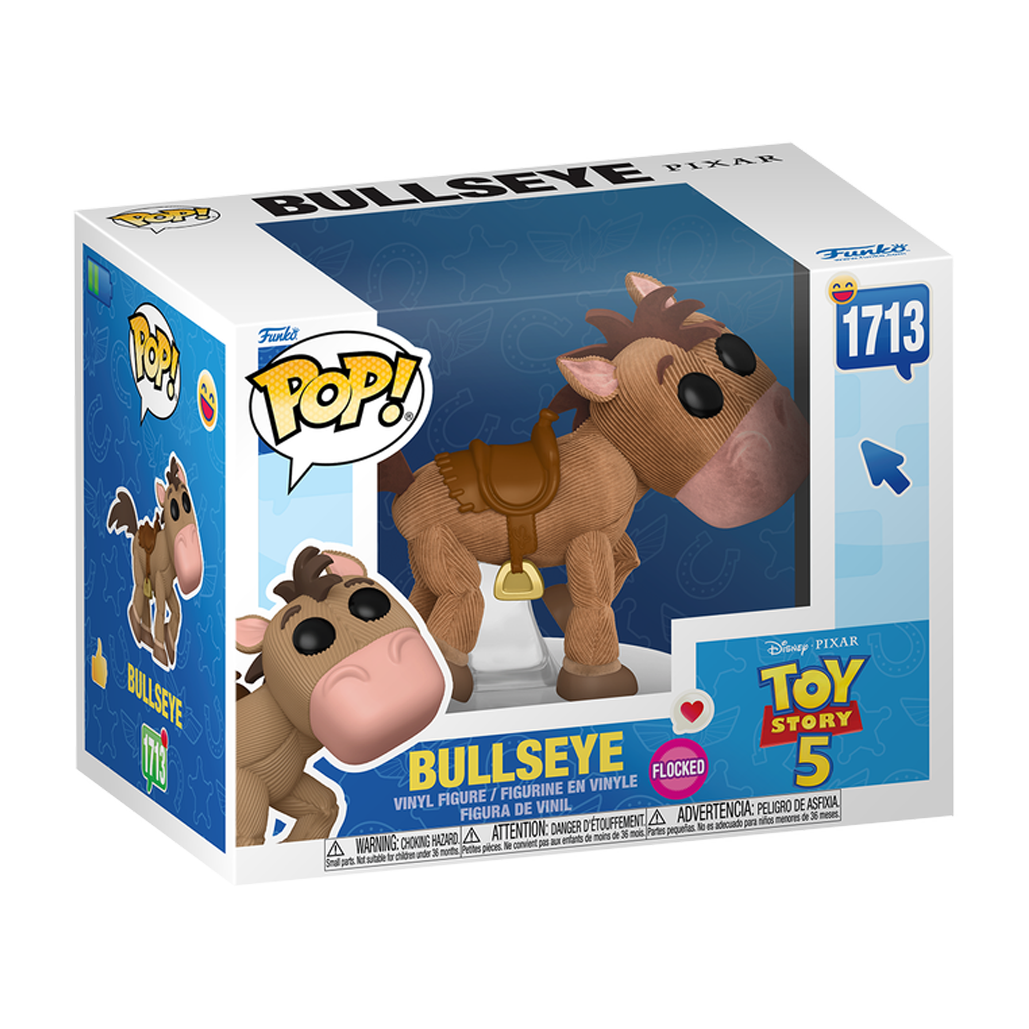 Funko Pop! Disney Pixar: Premium Toy Story 5 - Bullseye (Flocked) - KOODOO