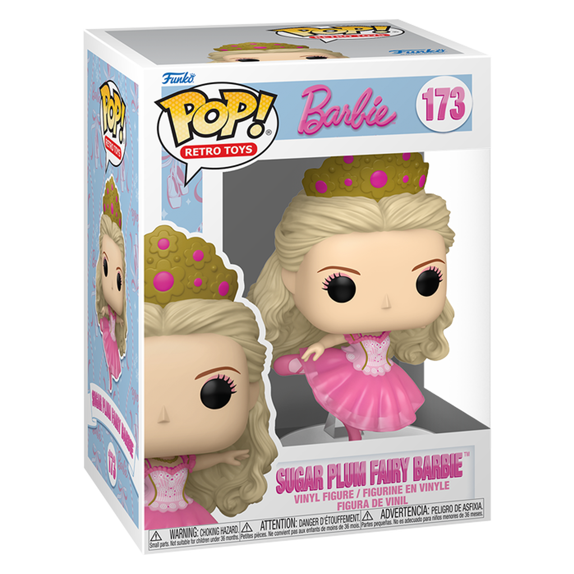 Funko Pop! Retro Toys: Barbie - Sugar Plum Fairy Barbie (Barbie in the Nutcracker) (Arabesque) - KOODOO