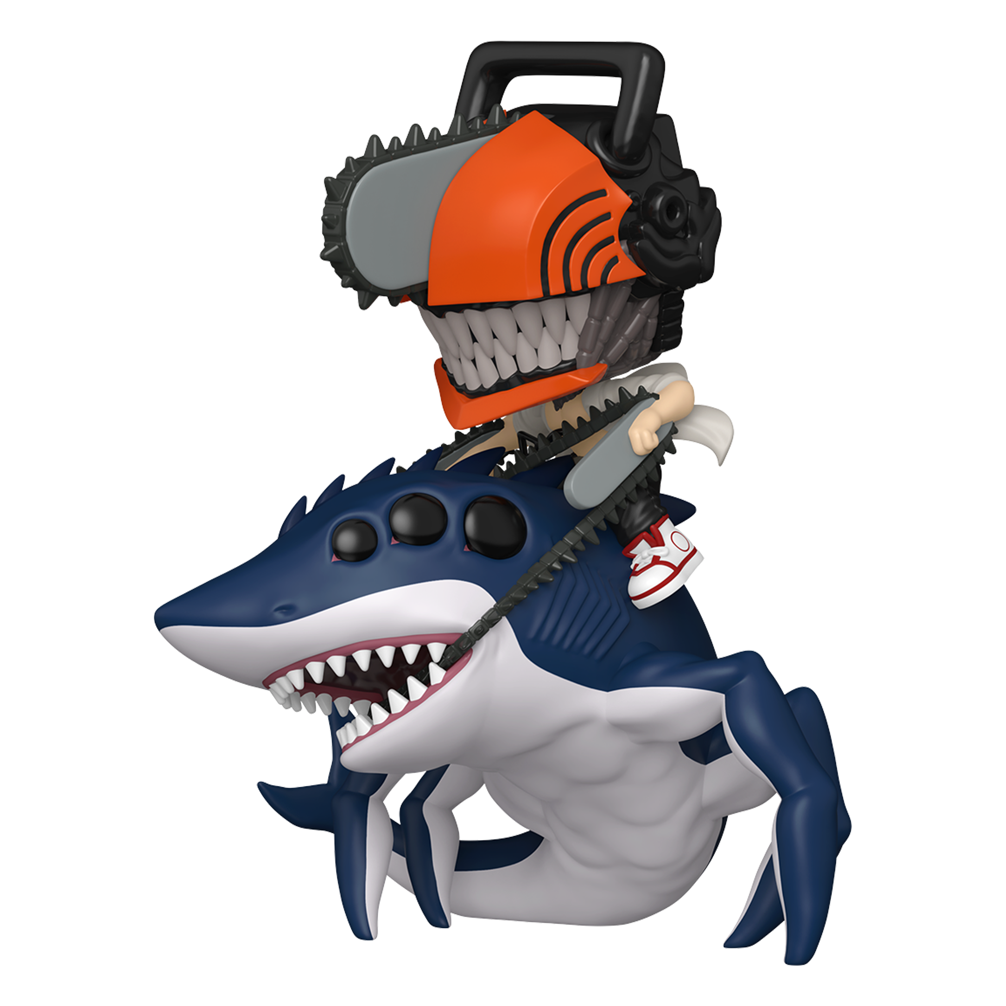 Funko Pop! Rides Deluxe: Chainsaw Man – The Movie: Reze Arc - Chainsaw Man & Beam - KOODOO