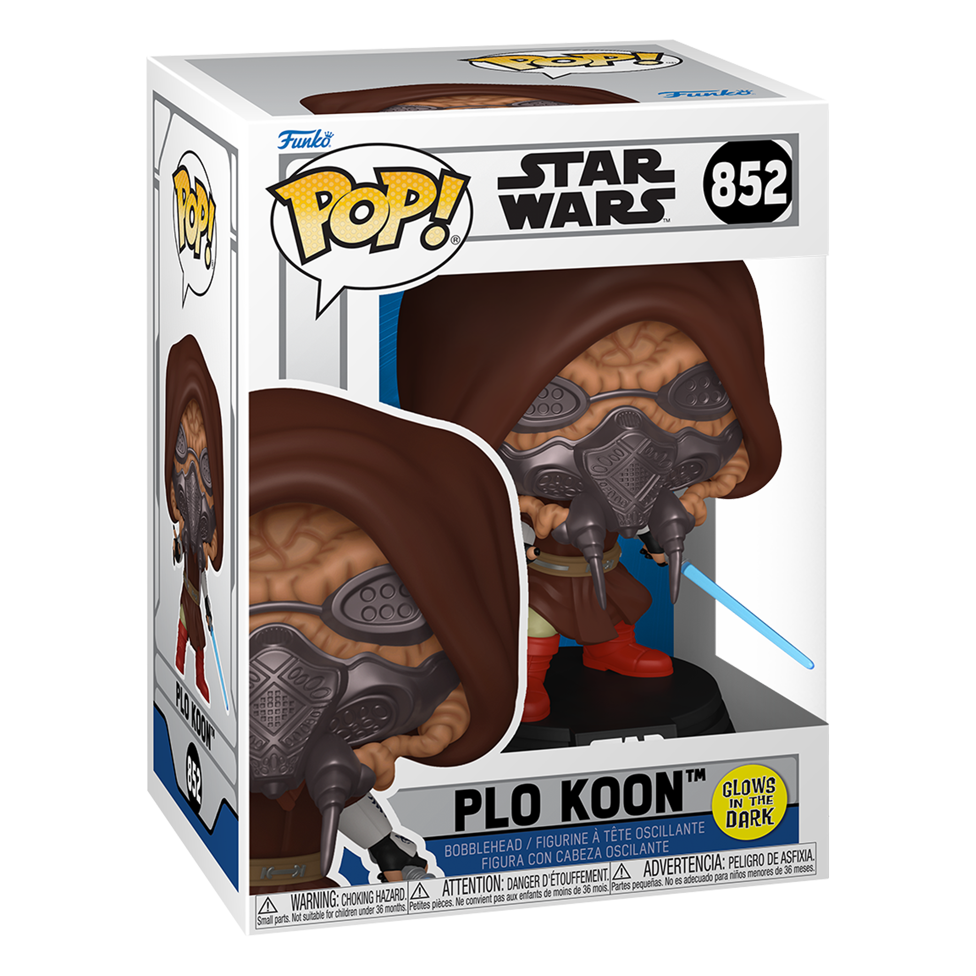 Funko Pop! Star Wars: Plo Koon (Glow in the Dark) - KOODOO