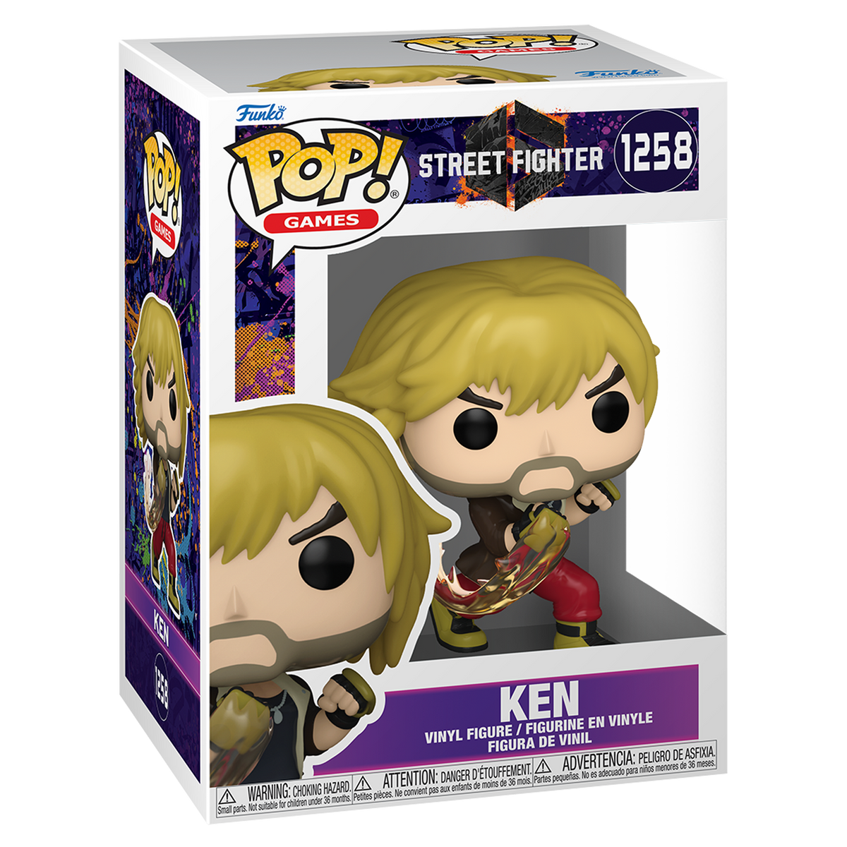 Funko Pop! Games: Street Fighter - Ken - KOODOO
