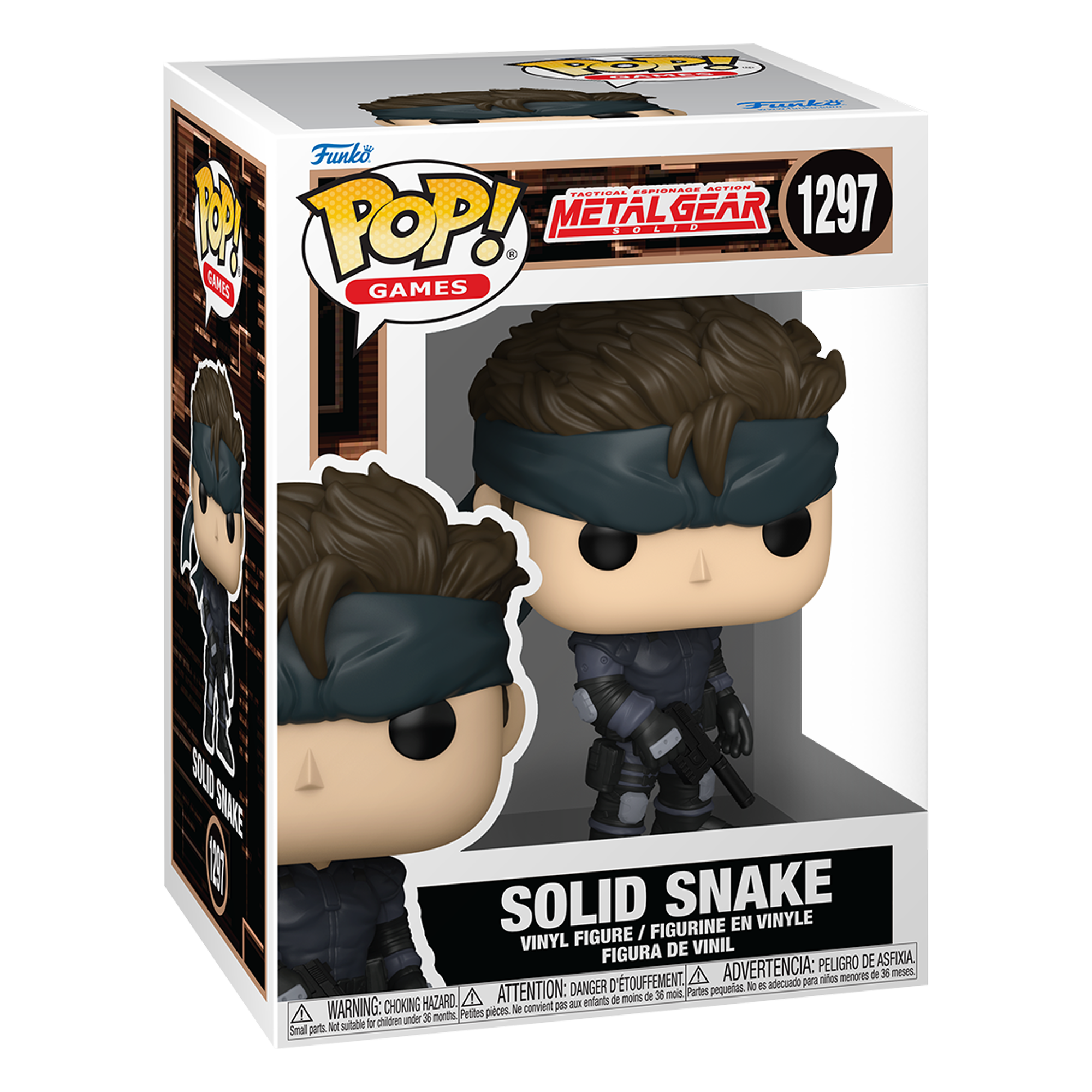 Funko Pop! Games: Metal Gear Solid - Solid Snake - KOODOO