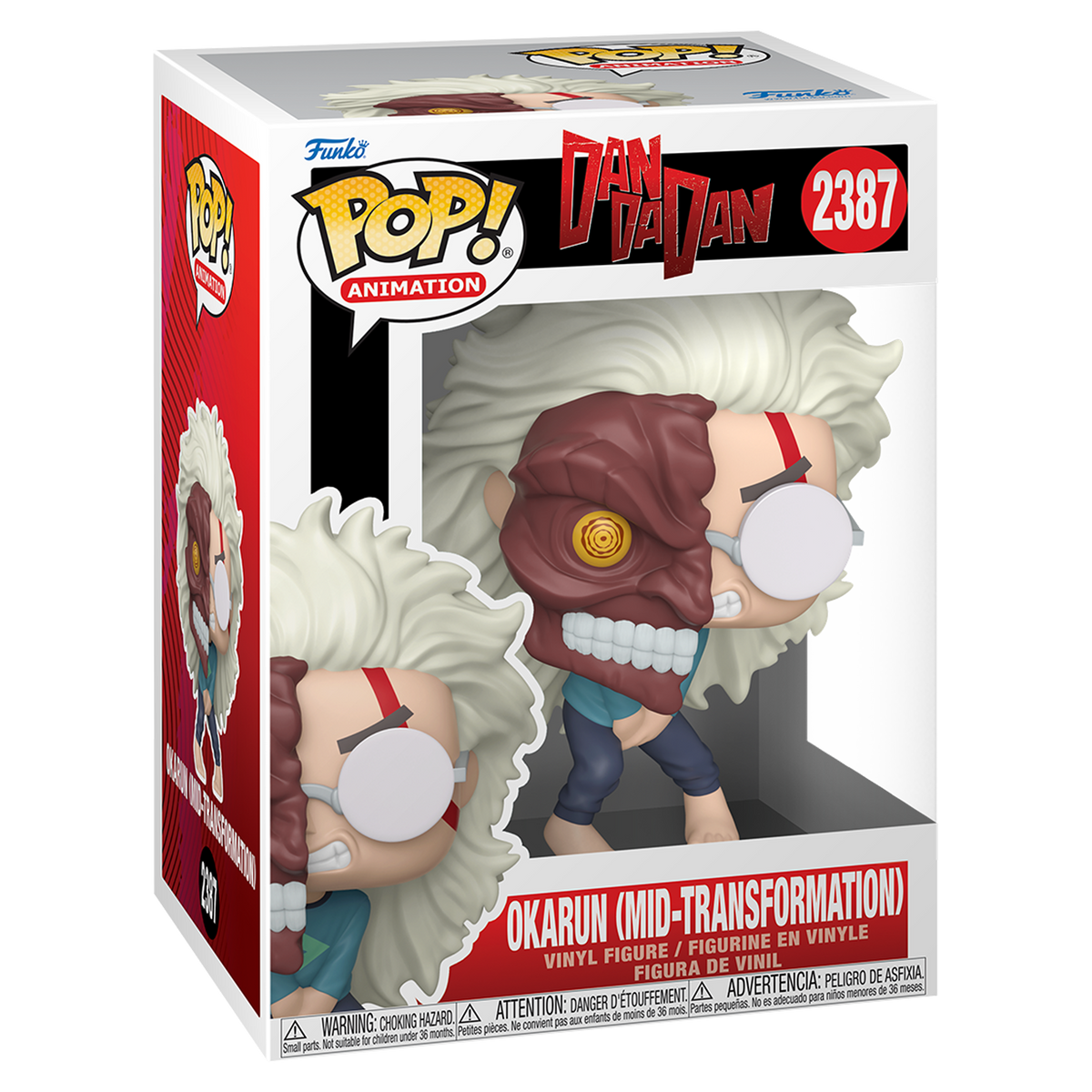 Funko Pop! Animation: Dan Da Dan - Okarun (Mid-Transformation) - KOODOO