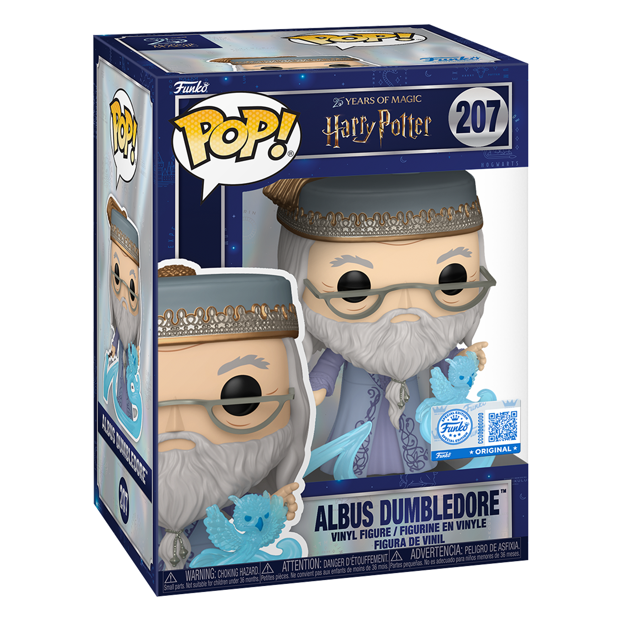 Funko Pop! Harry Potter: 25 Years of Magic - Albus Dumbledore with Patronus (Special Edition) - KOODOO