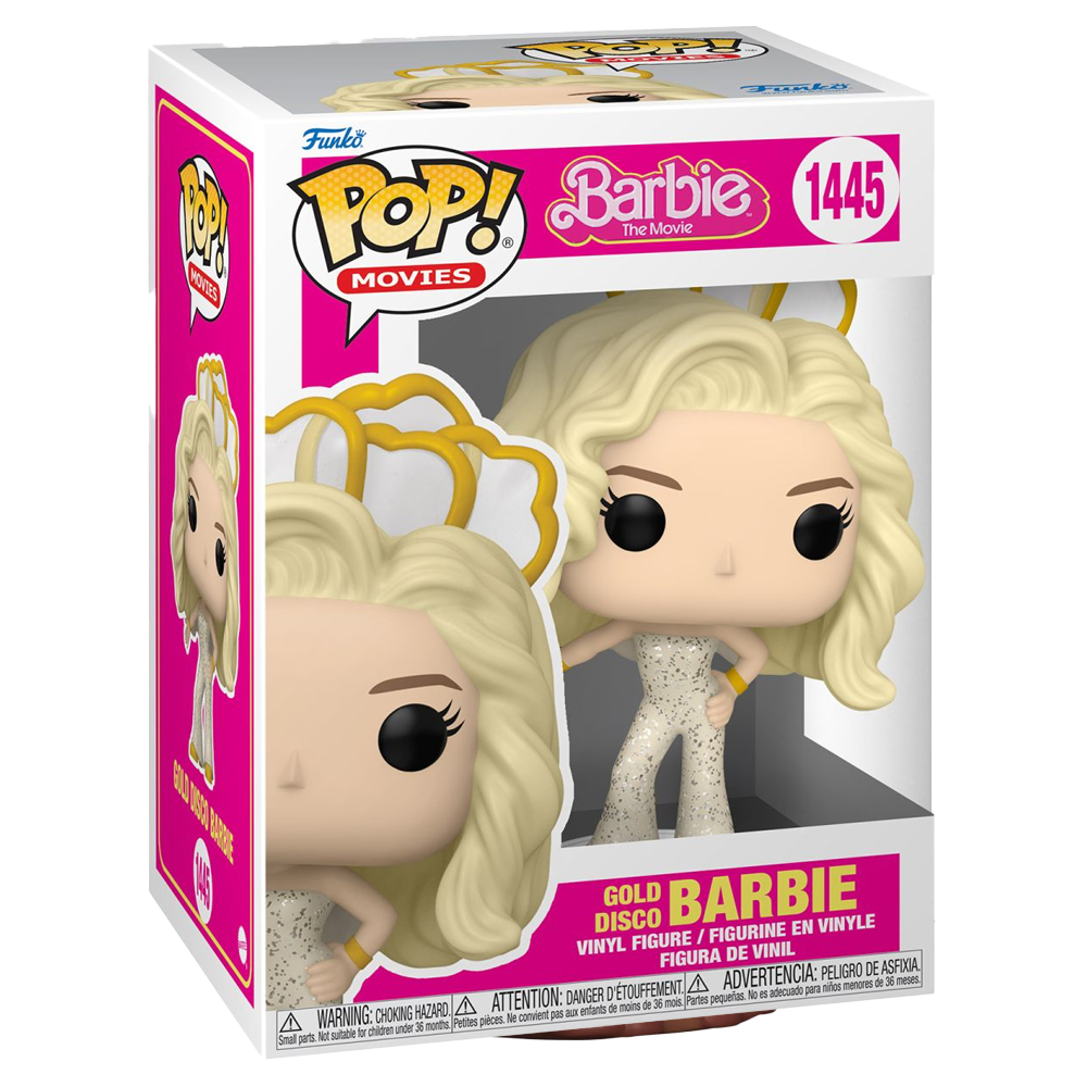 Funko Pop! Movies: Barbie The Movie – Gold Disco Barbie - KOODOO