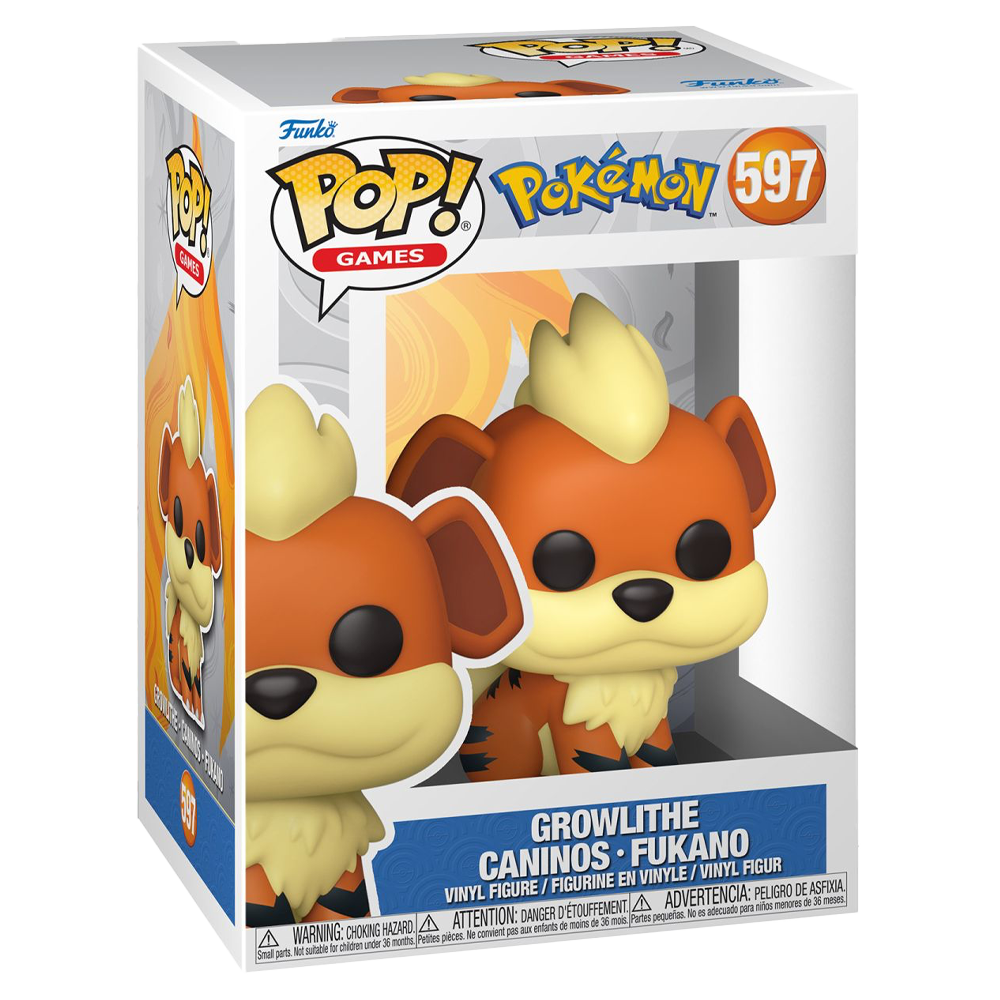 Funko Pop! Games: Pokemon - Growlithe - KOODOO