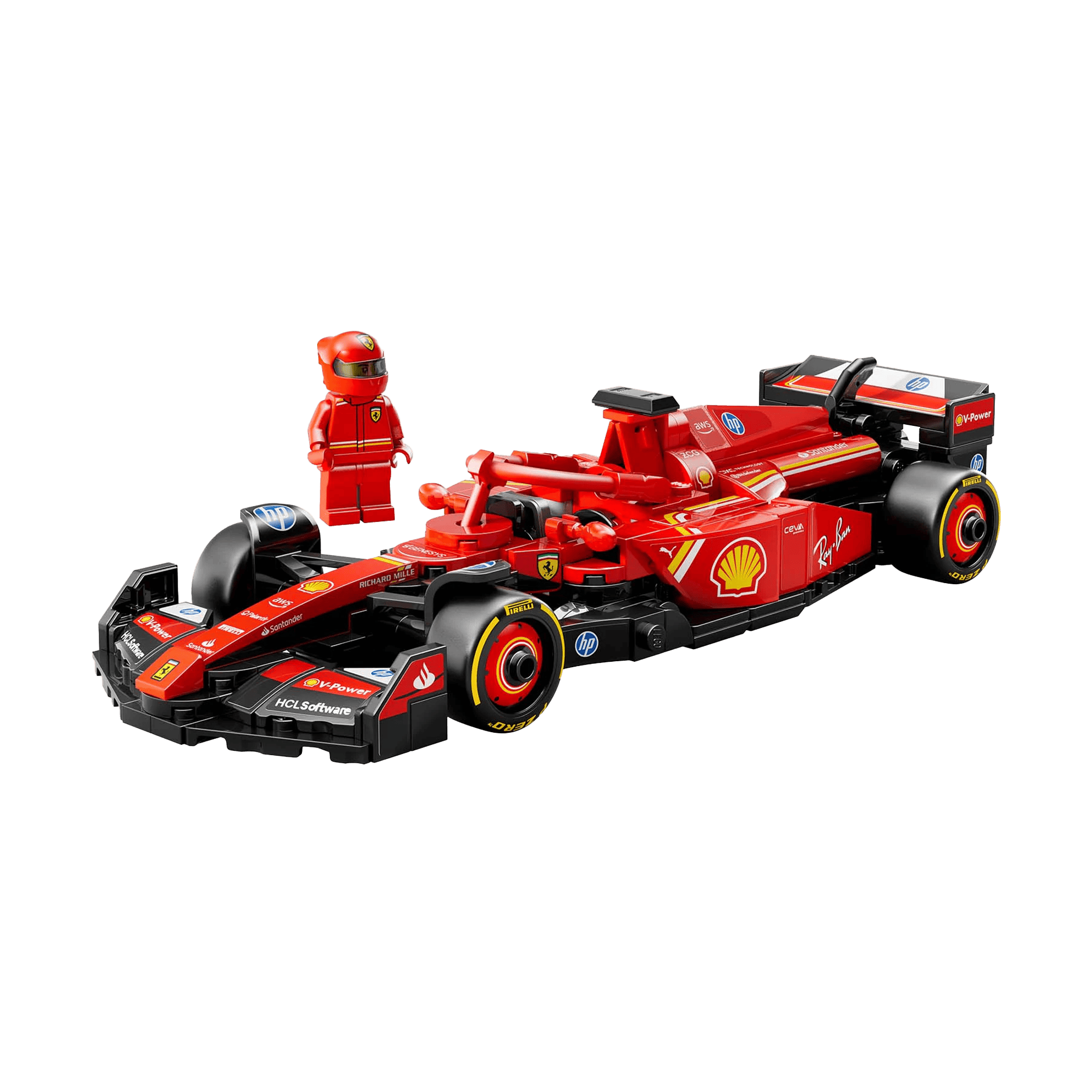 LEGO: Speed Champions Ferrari SF-24 F1 Race Car (77242) - KOODOO