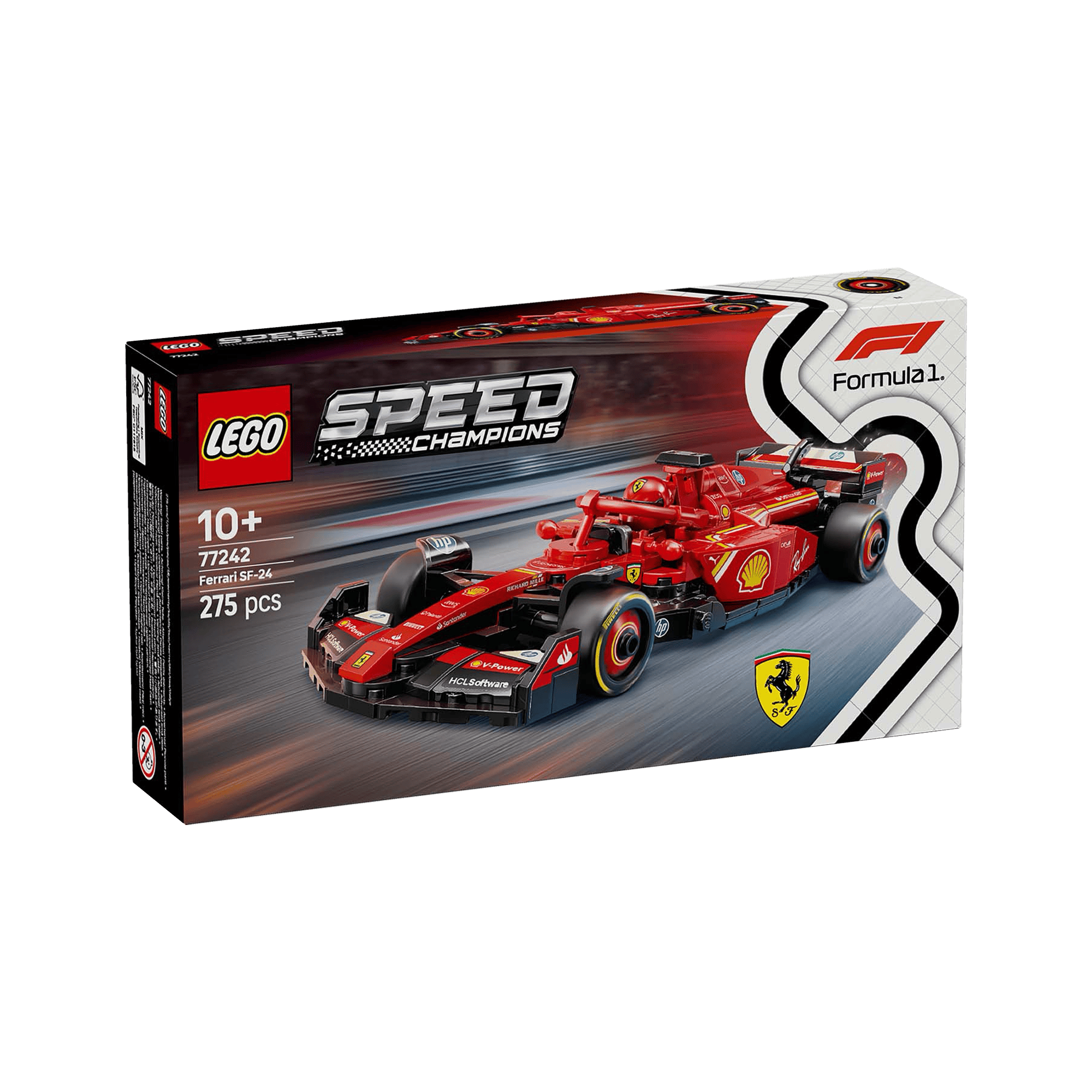 LEGO: Speed Champions Ferrari SF-24 F1 Race Car (77242) - KOODOO