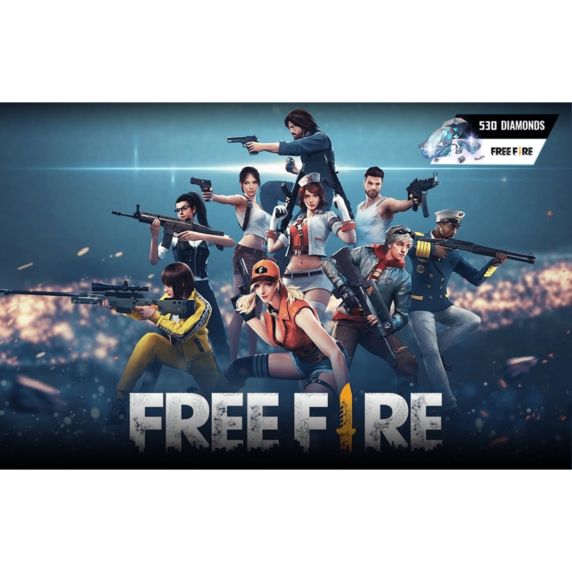 Free Fire Diamonds 210 - 2200 - Digital code will be emailed | KOODOO