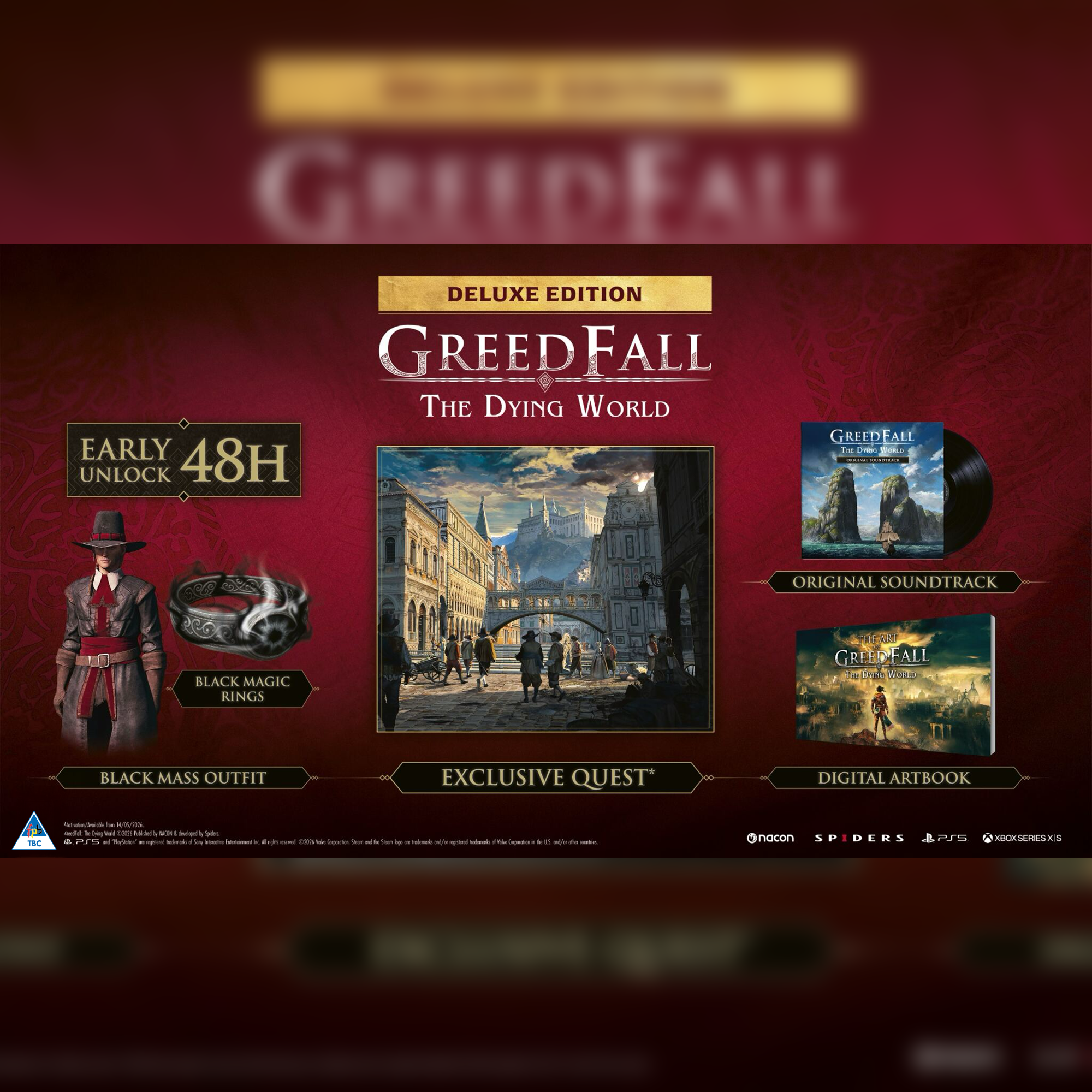 Greedfall II: The Dying World Deluxe Edition (PS5) - KOODOO