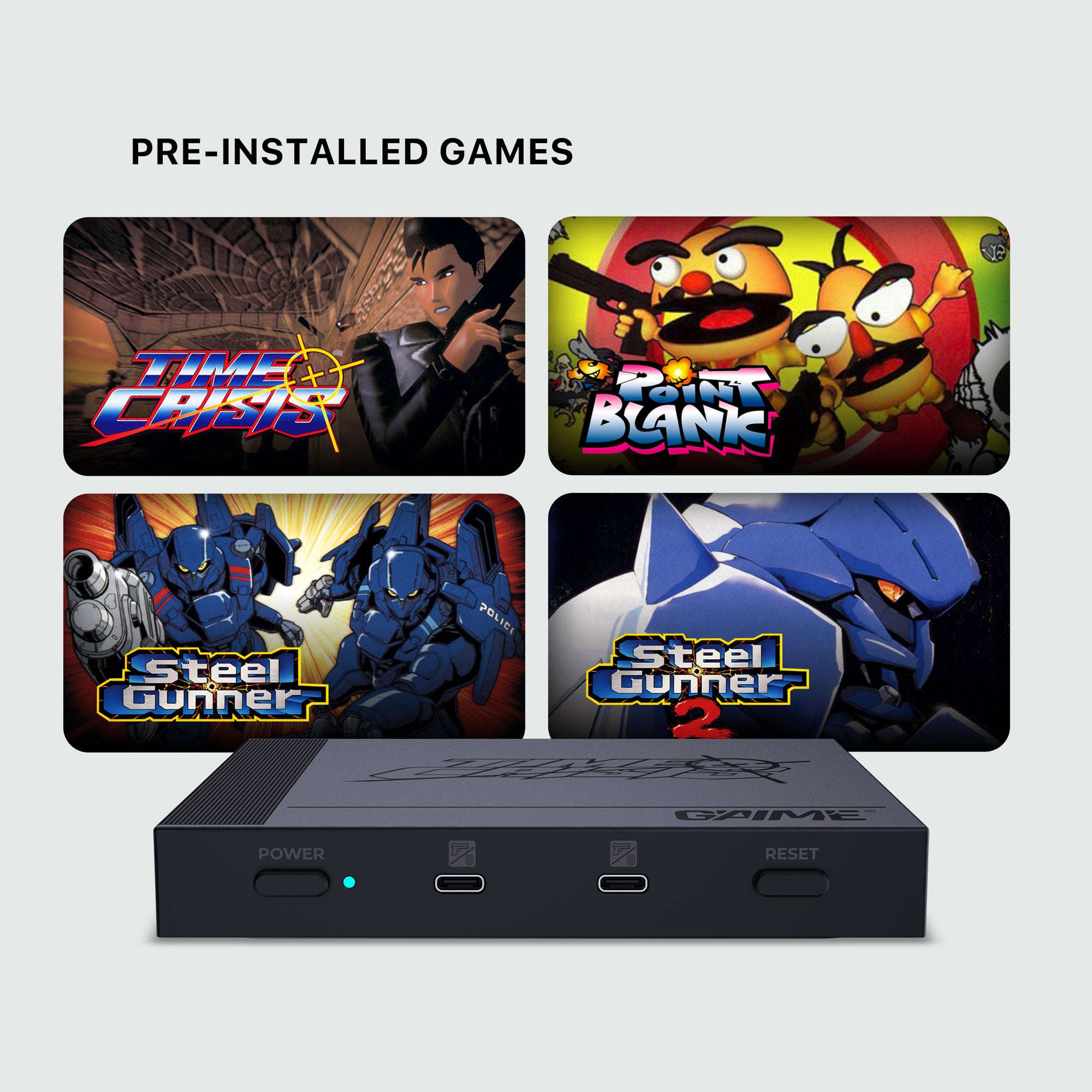 Gaime X Time Crisis The Ultimate Pack - KOODOO