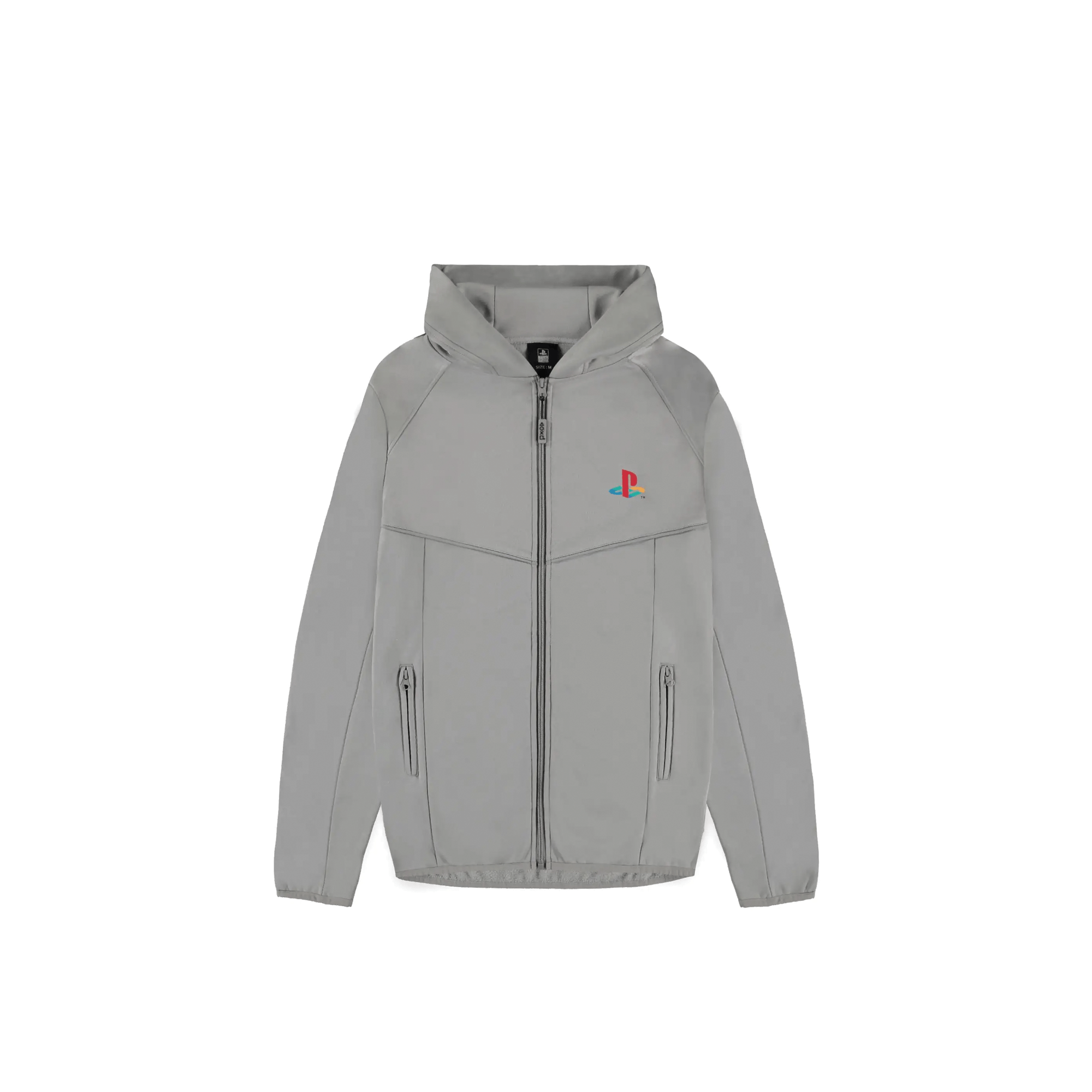 PlayStation - Technical Zipper Hoodie (Grey) - KOODOO