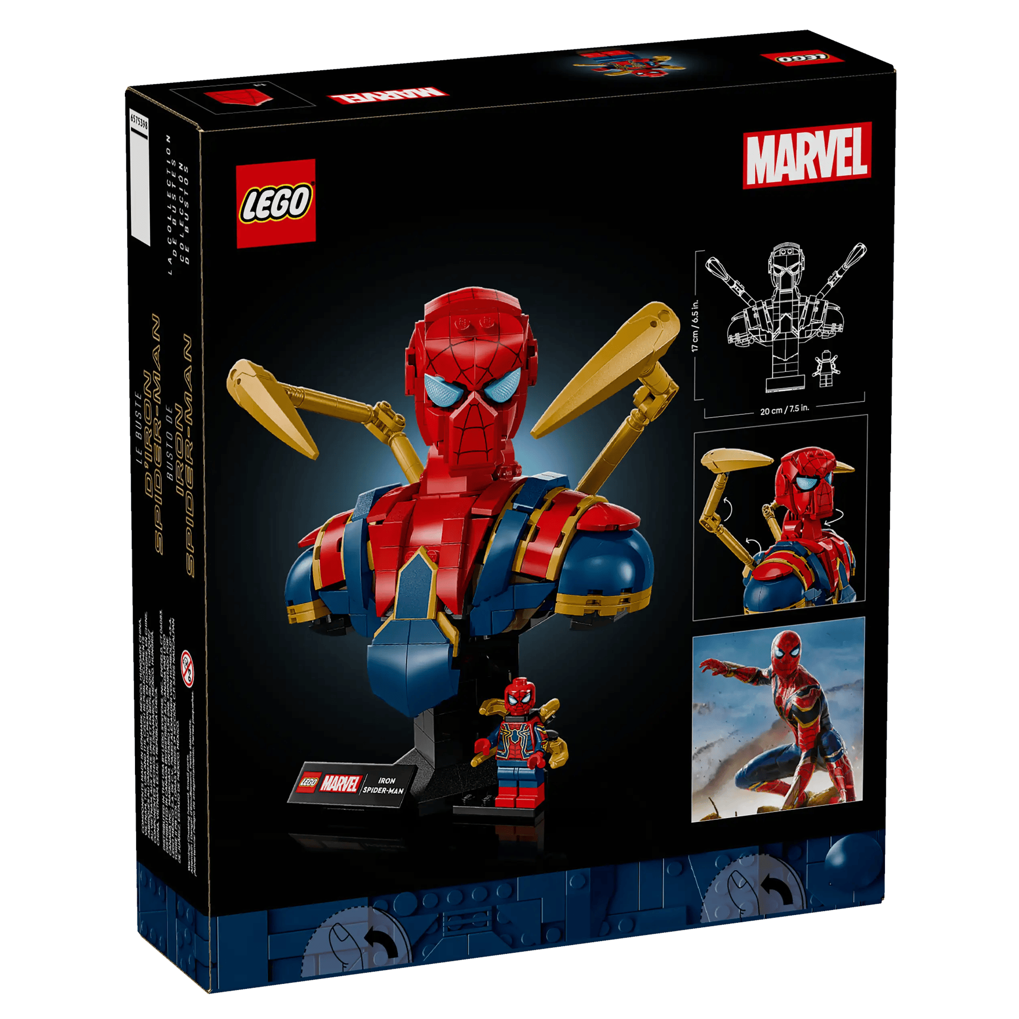 LEGO: Marvel Iron Spider-Man Bust - KOODOO