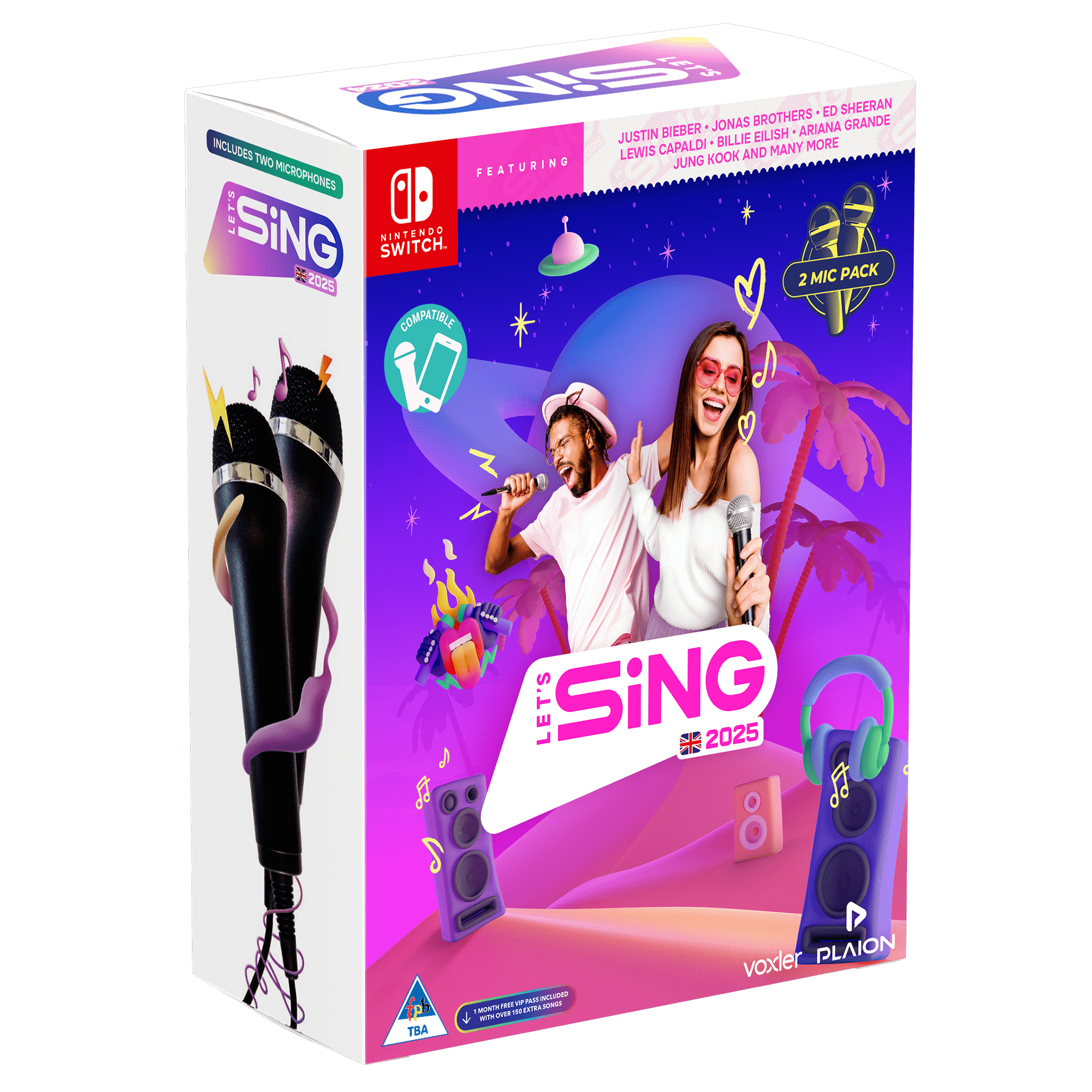 Let's Sing 2025 + 2 MIC'S (NS) - KOODOO