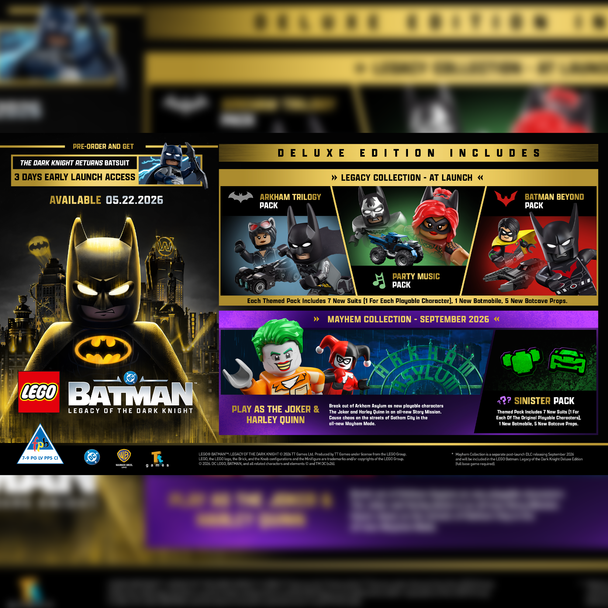 LEGO Batman: Legacy of the Dark Knight Deluxe Edition (NS2)