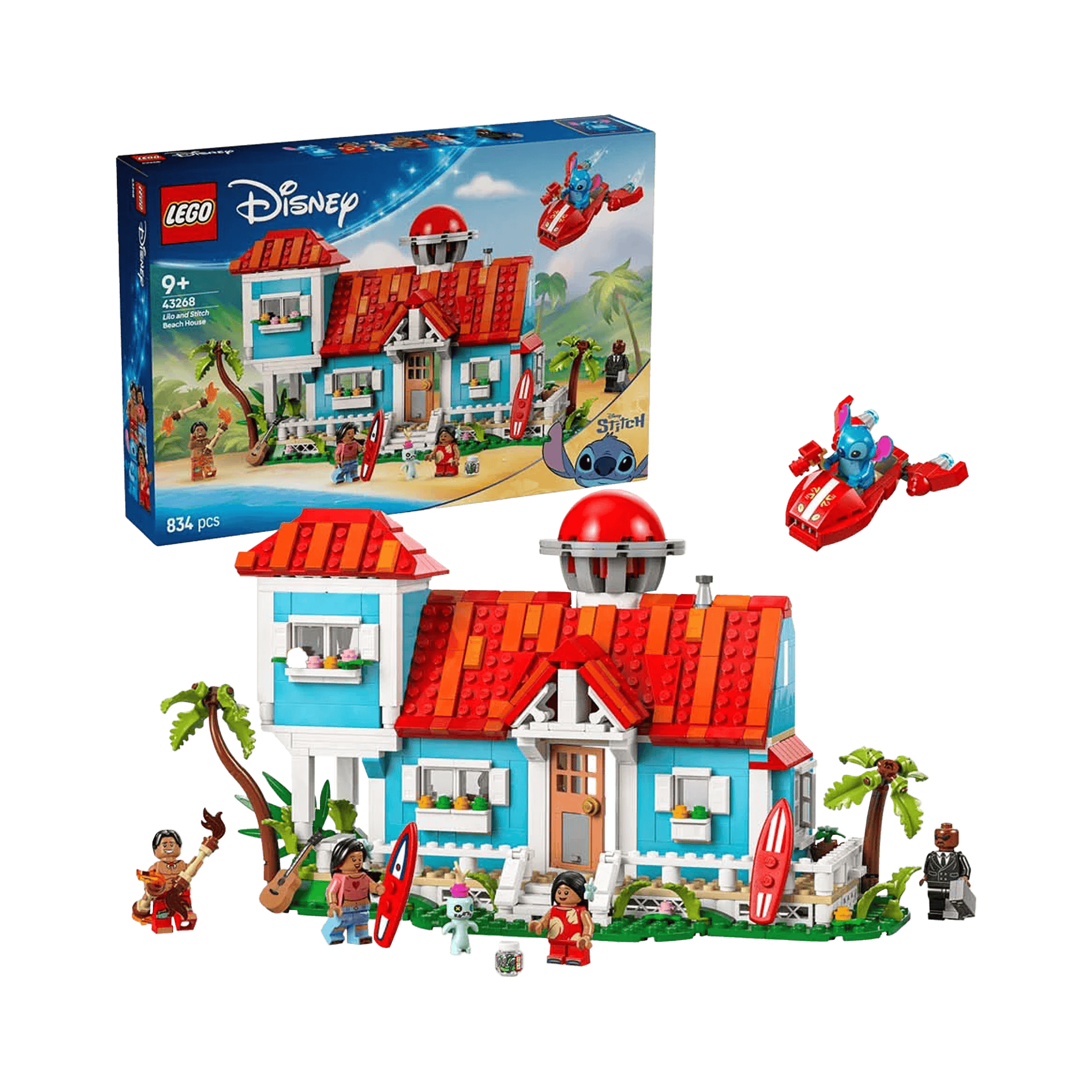 LEGO: Disney™ Lilo and Stitch Beach House (43268) - KOODOO