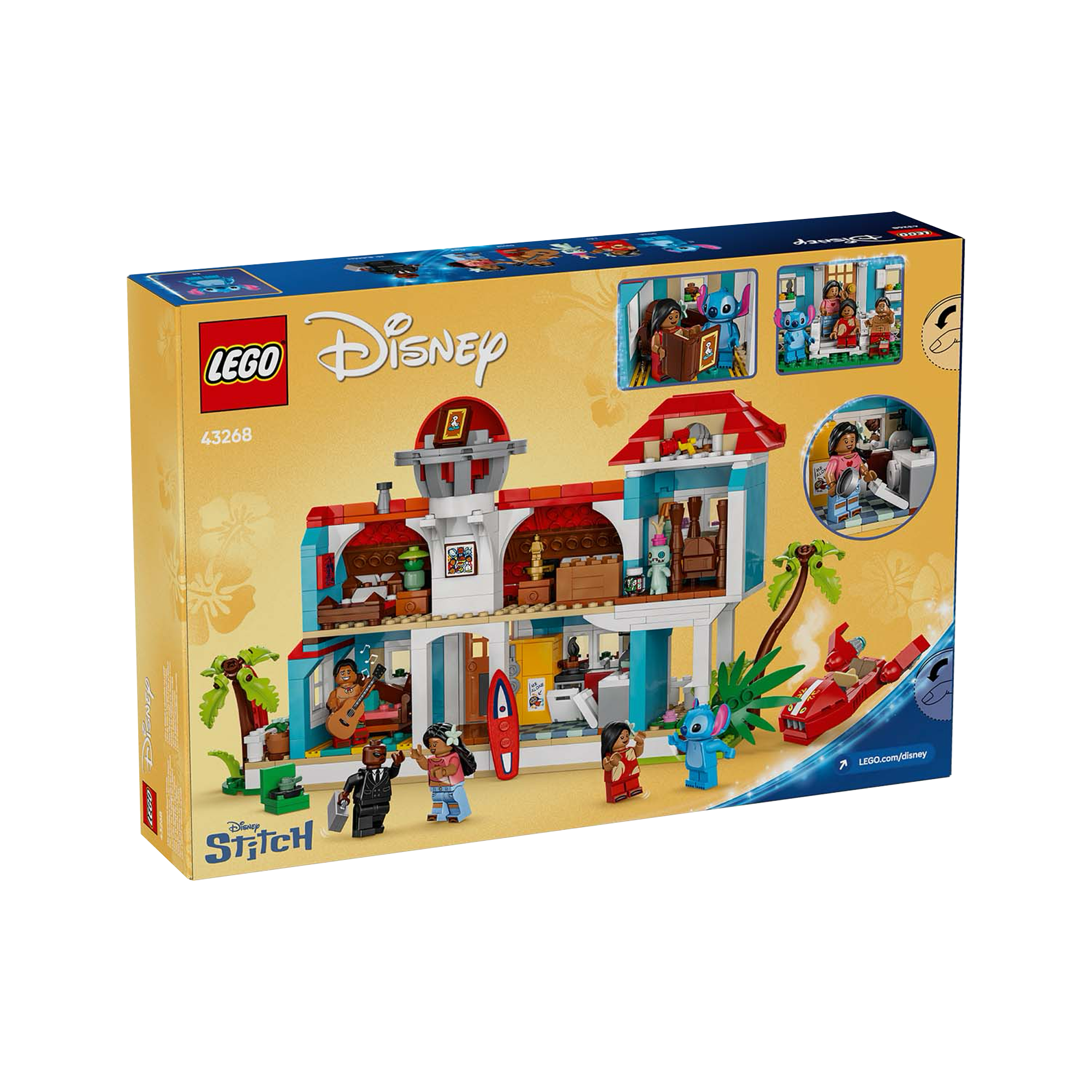 LEGO: Disney™ Lilo and Stitch Beach House (43268) - KOODOO