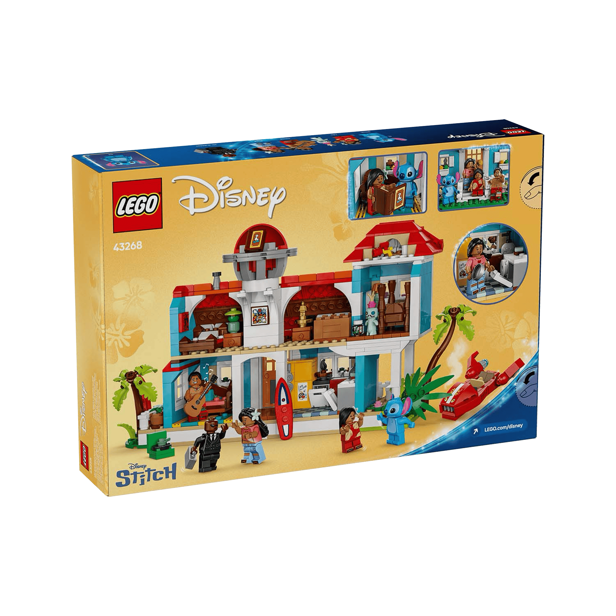 LEGO: Disney™ Lilo and Stitch Beach House (43268) - KOODOO