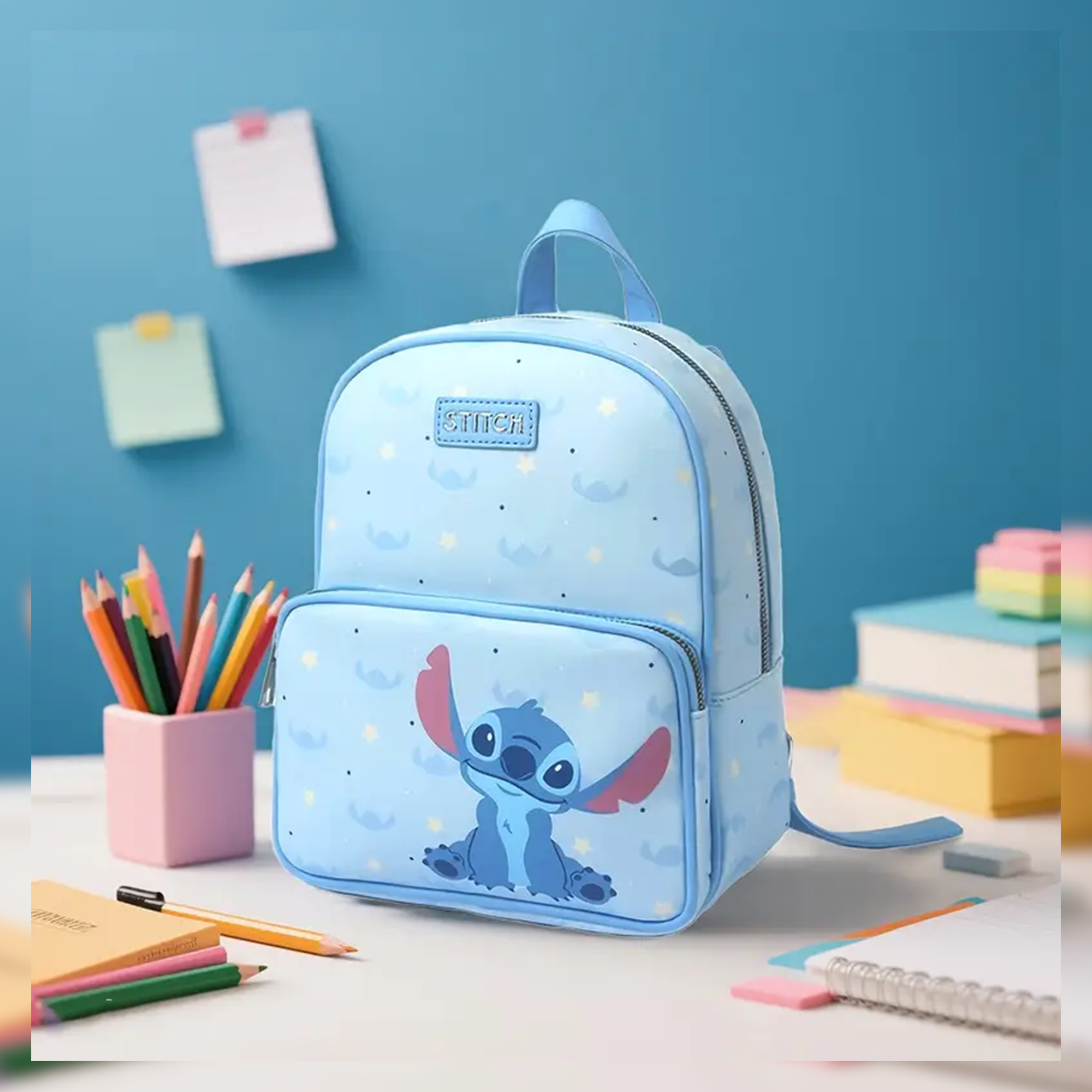 Stitch Backpack With Adjustable Straps - KOODOO