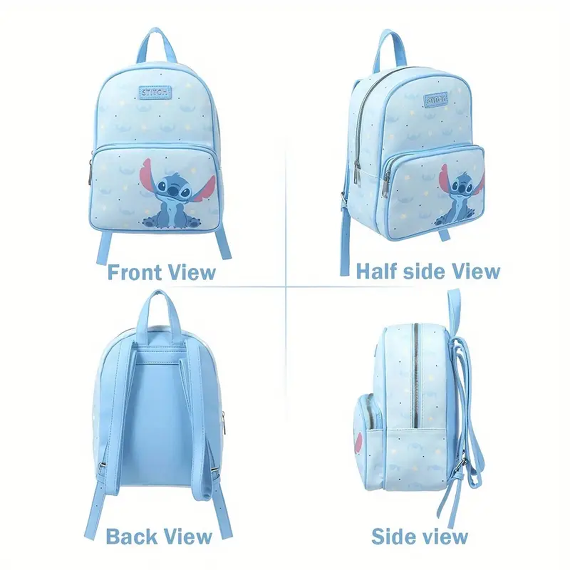 Stitch Backpack With Adjustable Straps - KOODOO