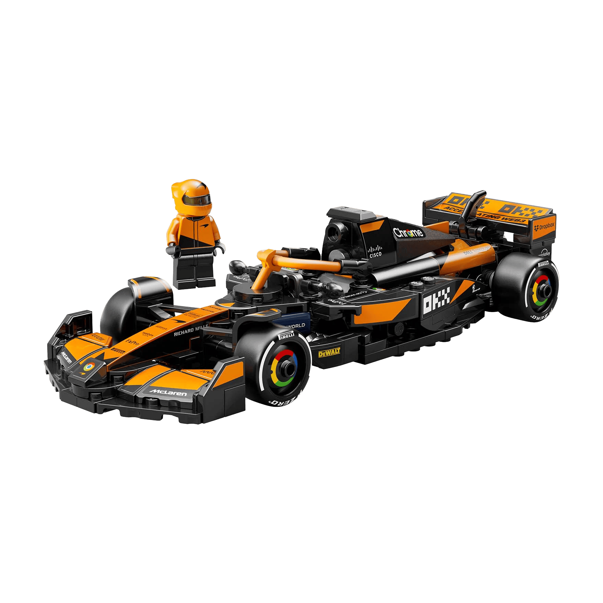 LEGO: Speed Champions McLaren F1® Team MCL38 Race Car (77251) - KOODOO