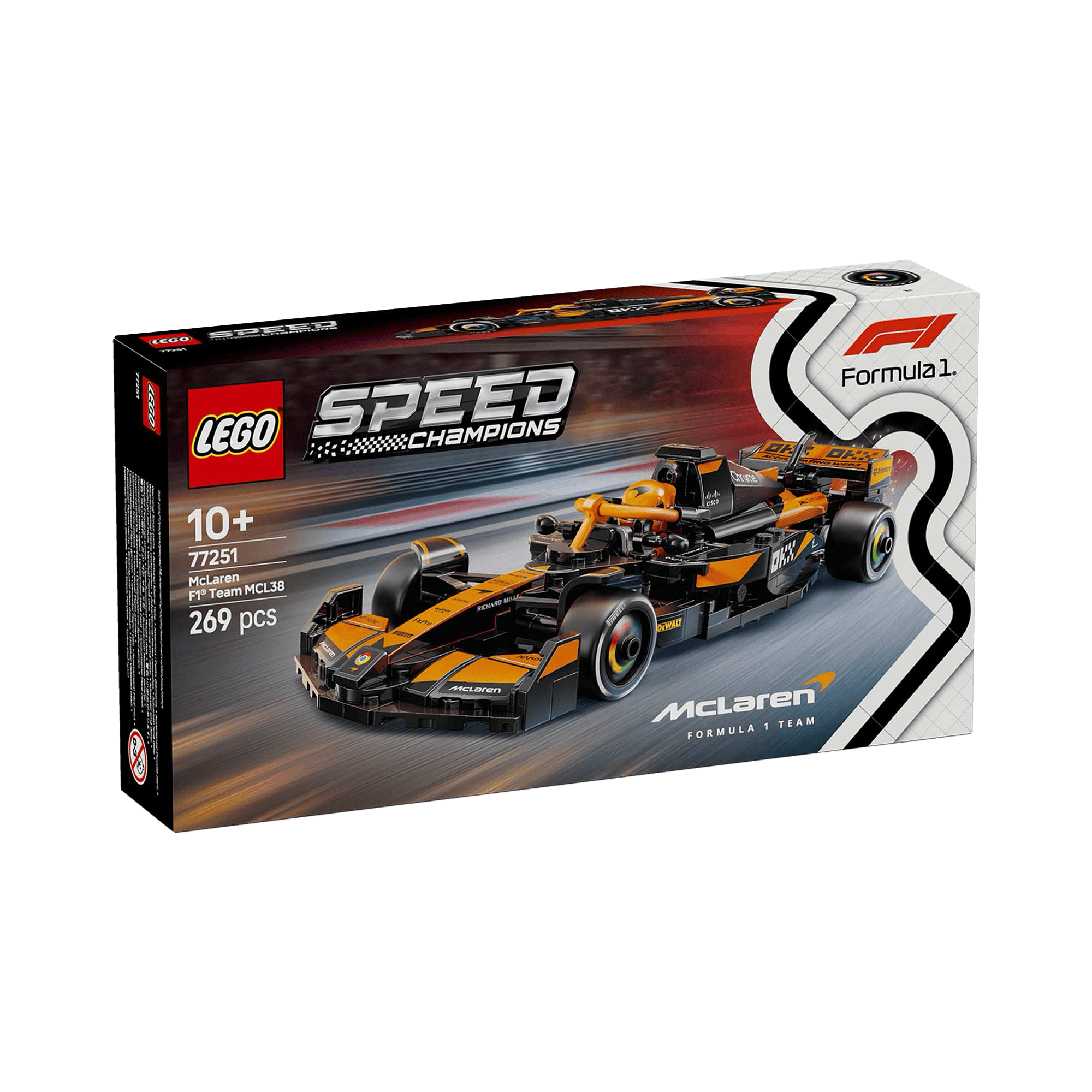 LEGO: Speed Champions McLaren F1® Team MCL38 Race Car (77251) - KOODOO