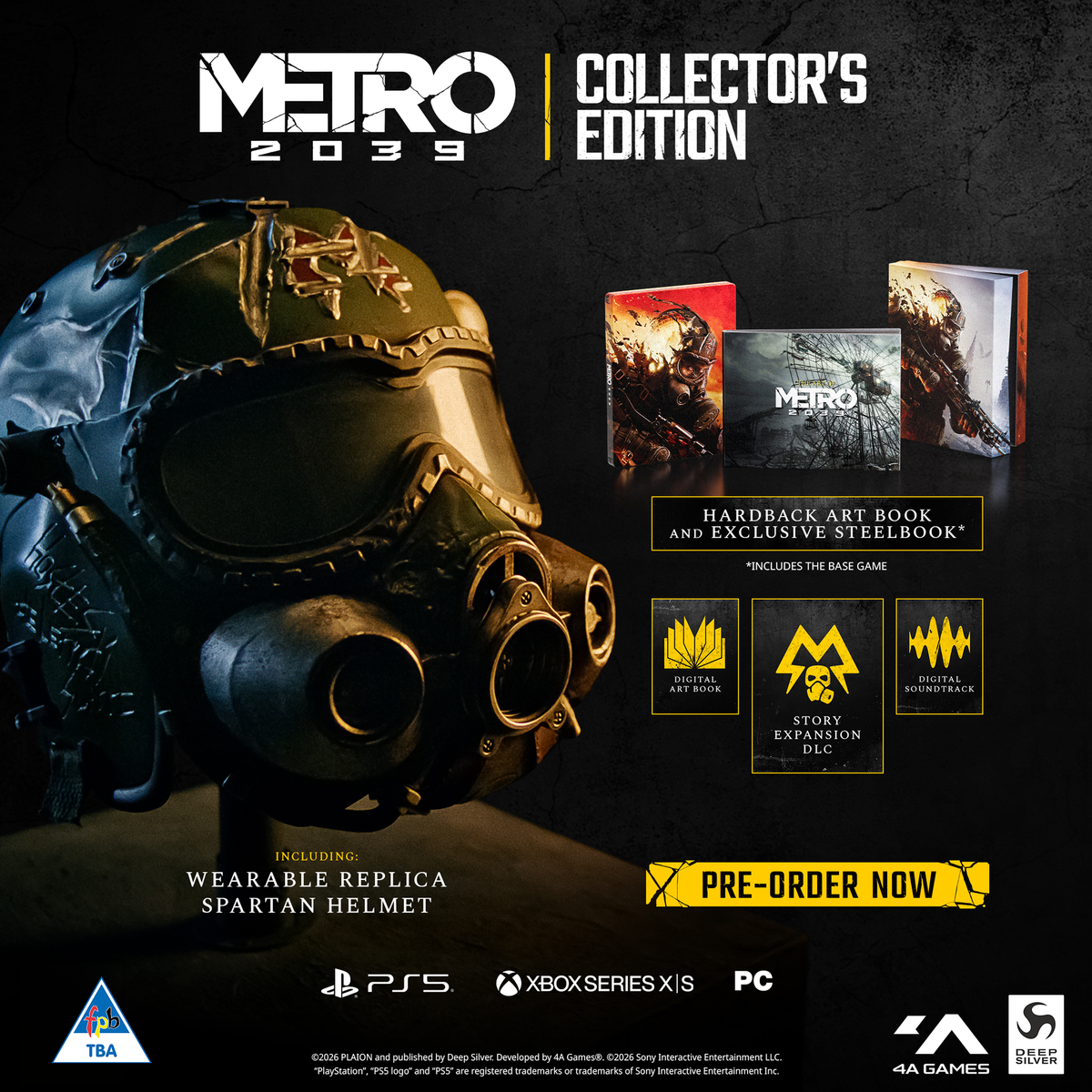 Metro 2039 Collectors Edition (PS5) - KOODOO