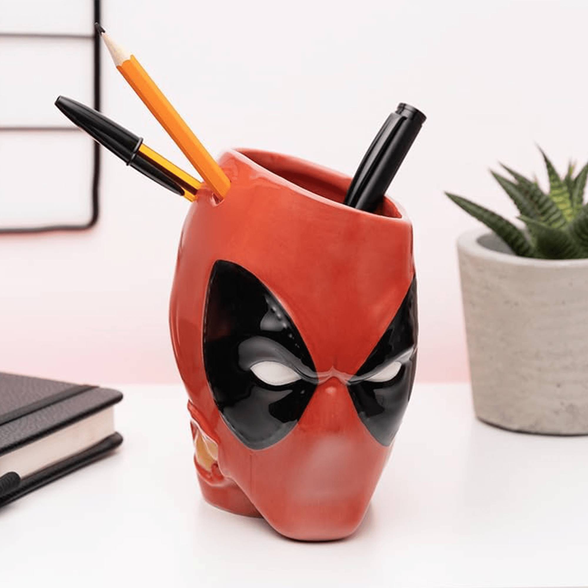 Deadpool Pen and Plant Pot | KOODOO