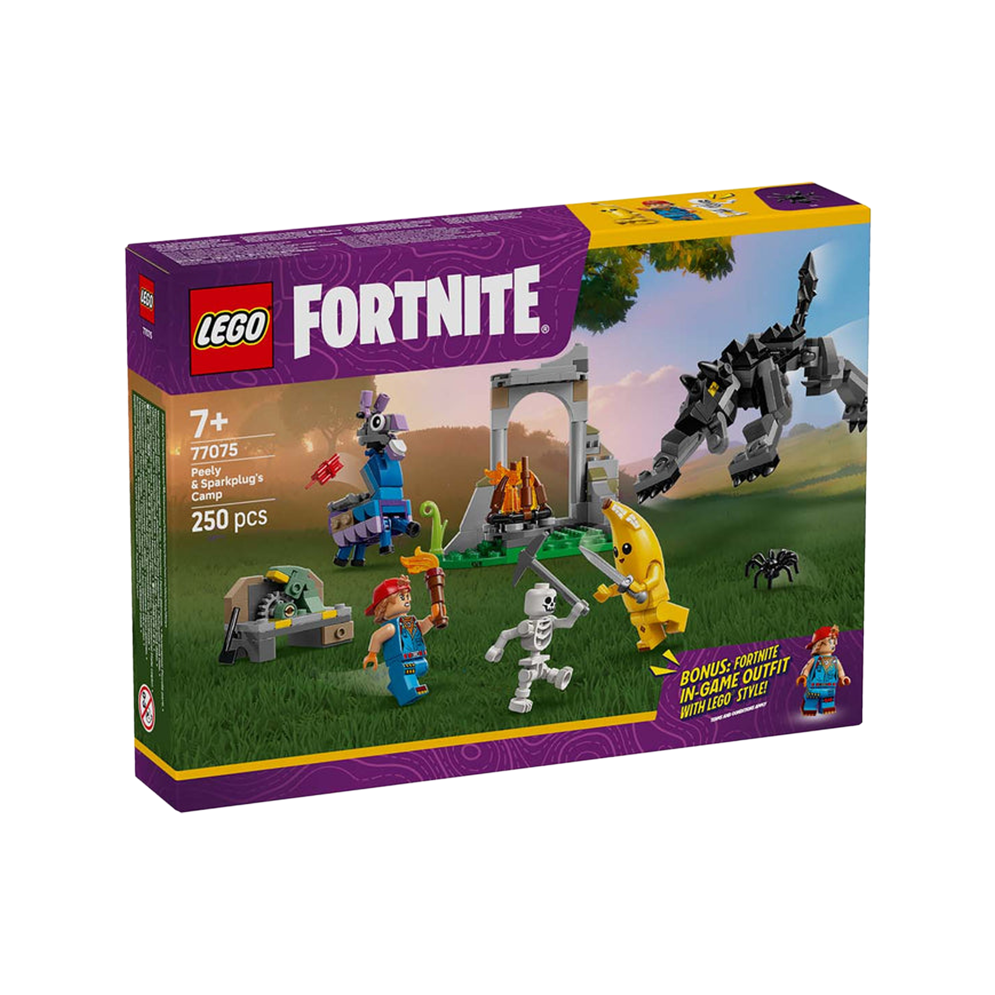 LEGO: Fortnite Peely & Sparkplug's Camp - KOODOO