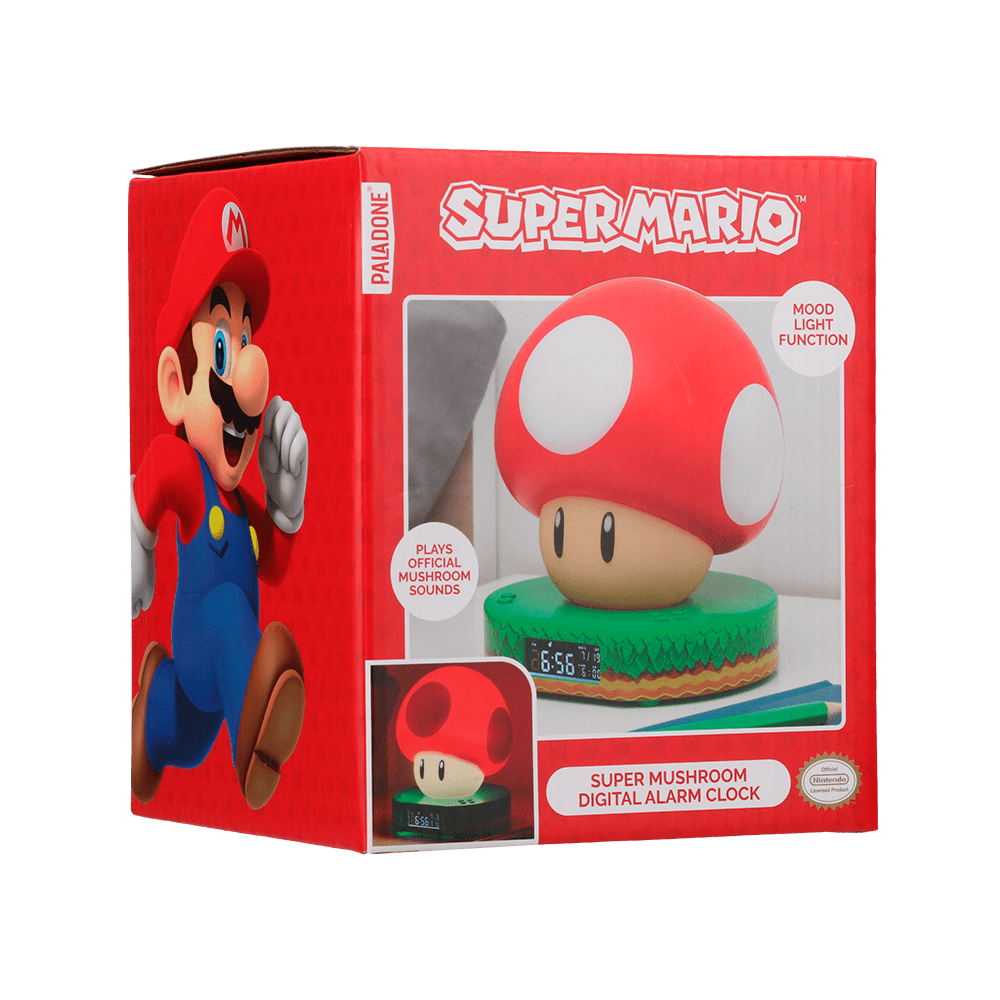 Super Mushroom Digital Alarm Clock | KOODOO
