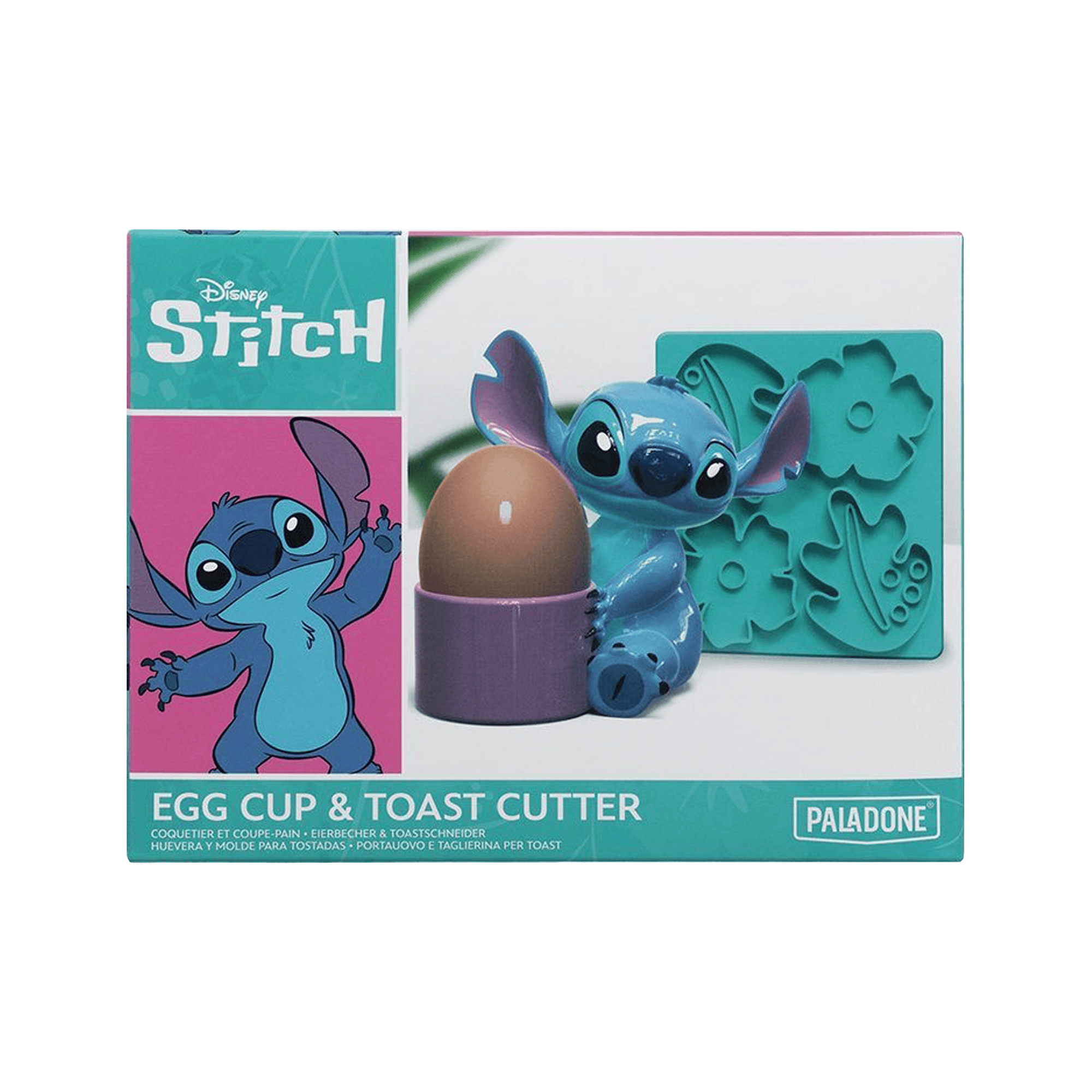 Stitch Egg Cup and Toast Cutter Set - KOODOO