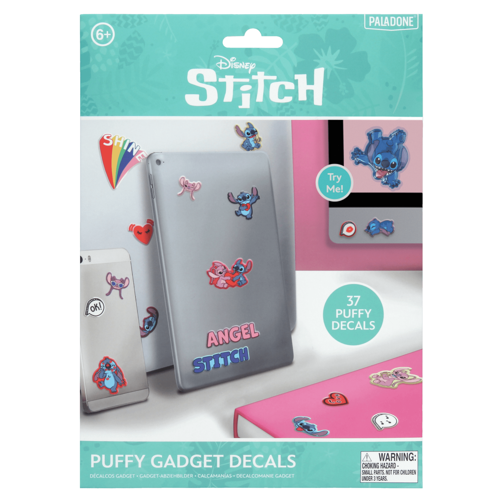 Stitch Puffy Gadget Decals - KOODOO