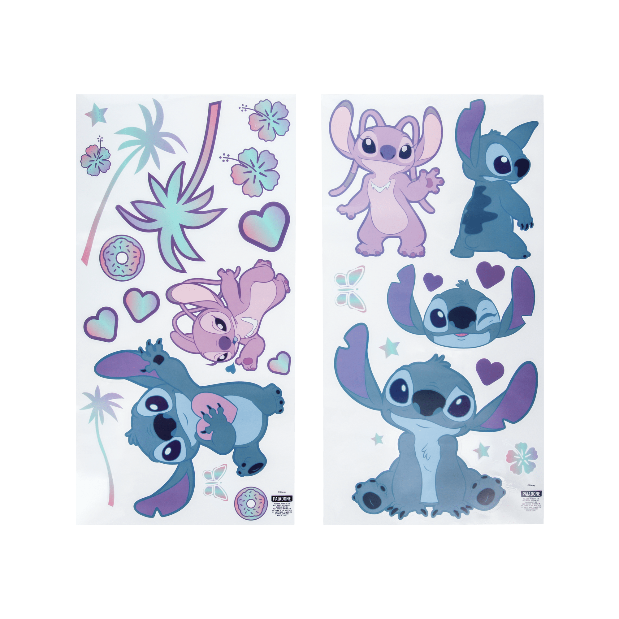 Stitch and Angel Wall Stickers - KOODOO