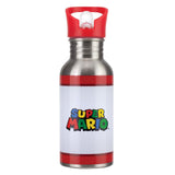 Super Mario Metal Water Bottle with Straw | KOODOO