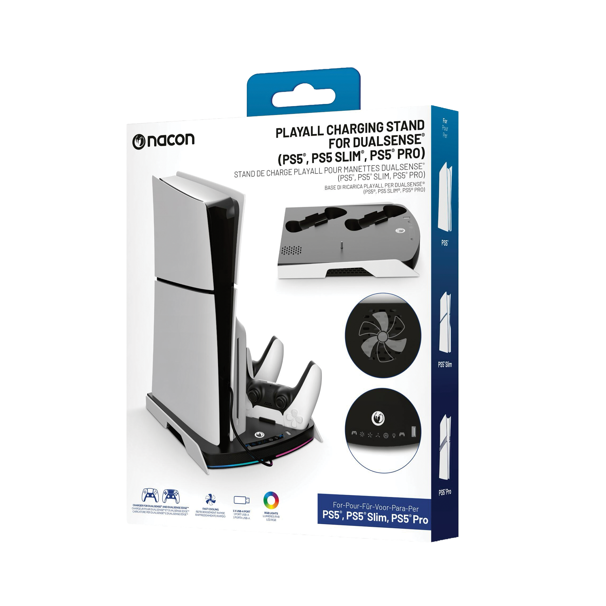 PlayAll Charging Stand For Dualsense (PS5, PS5 Slim, PS5 Pro) - KOODOO