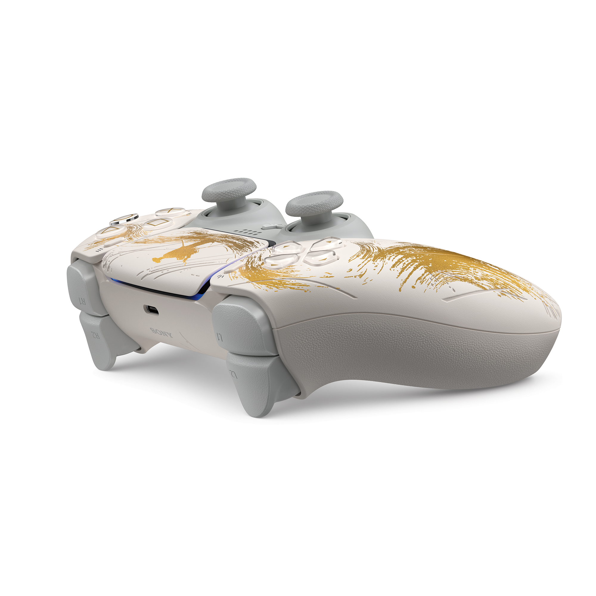 PlayStation 5 (PS5) DualSense Wireless Controller - Ghost of Yotei Gold Limited Edition - KOODOO