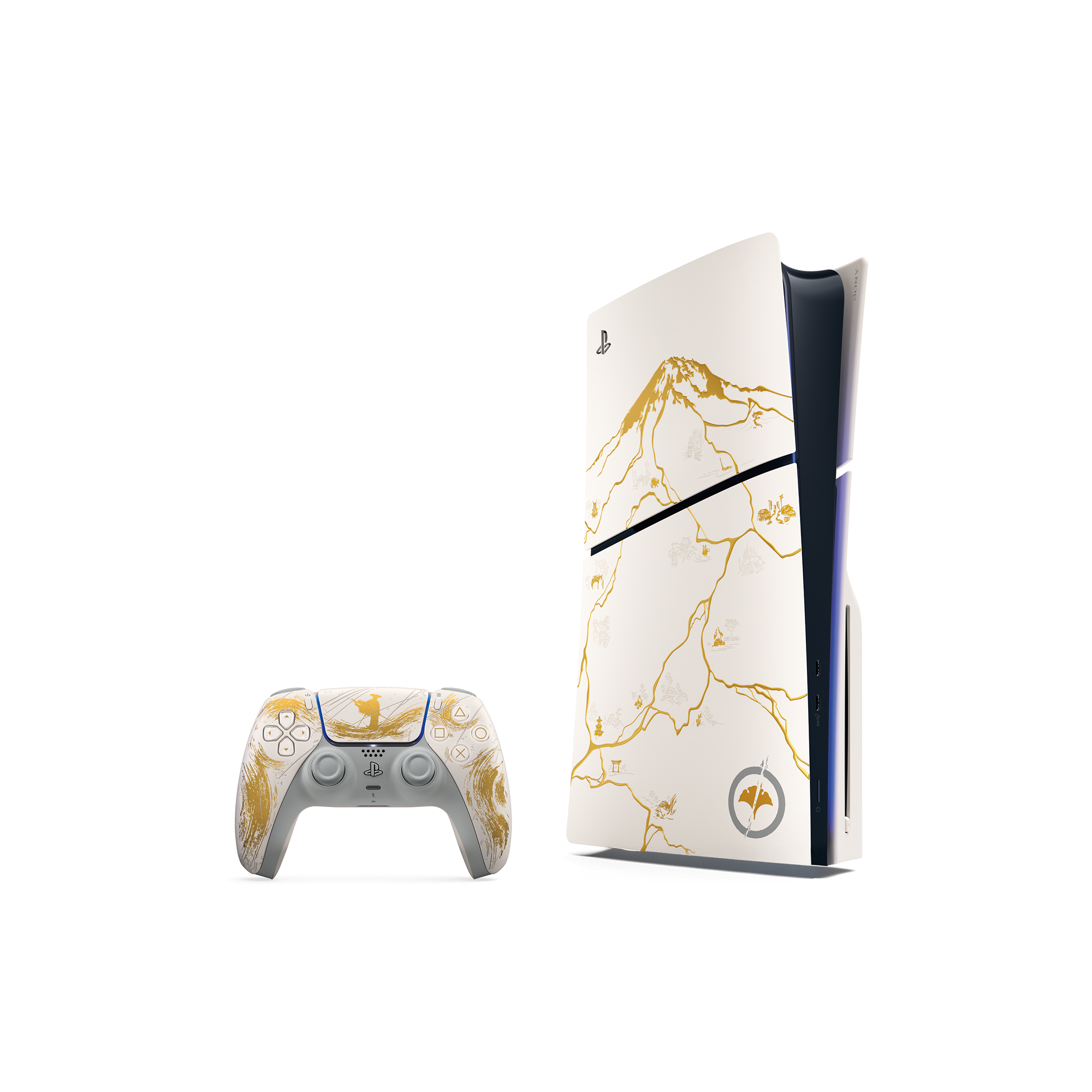 PlayStation 5 Console - Ghost of Yotei Gold Limited Edition Bundle - KOODOO