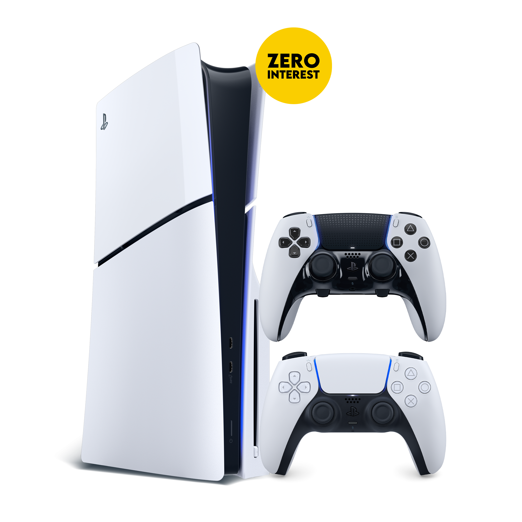 PS5 Slim Disc + DualSense Edge Wireless Controller