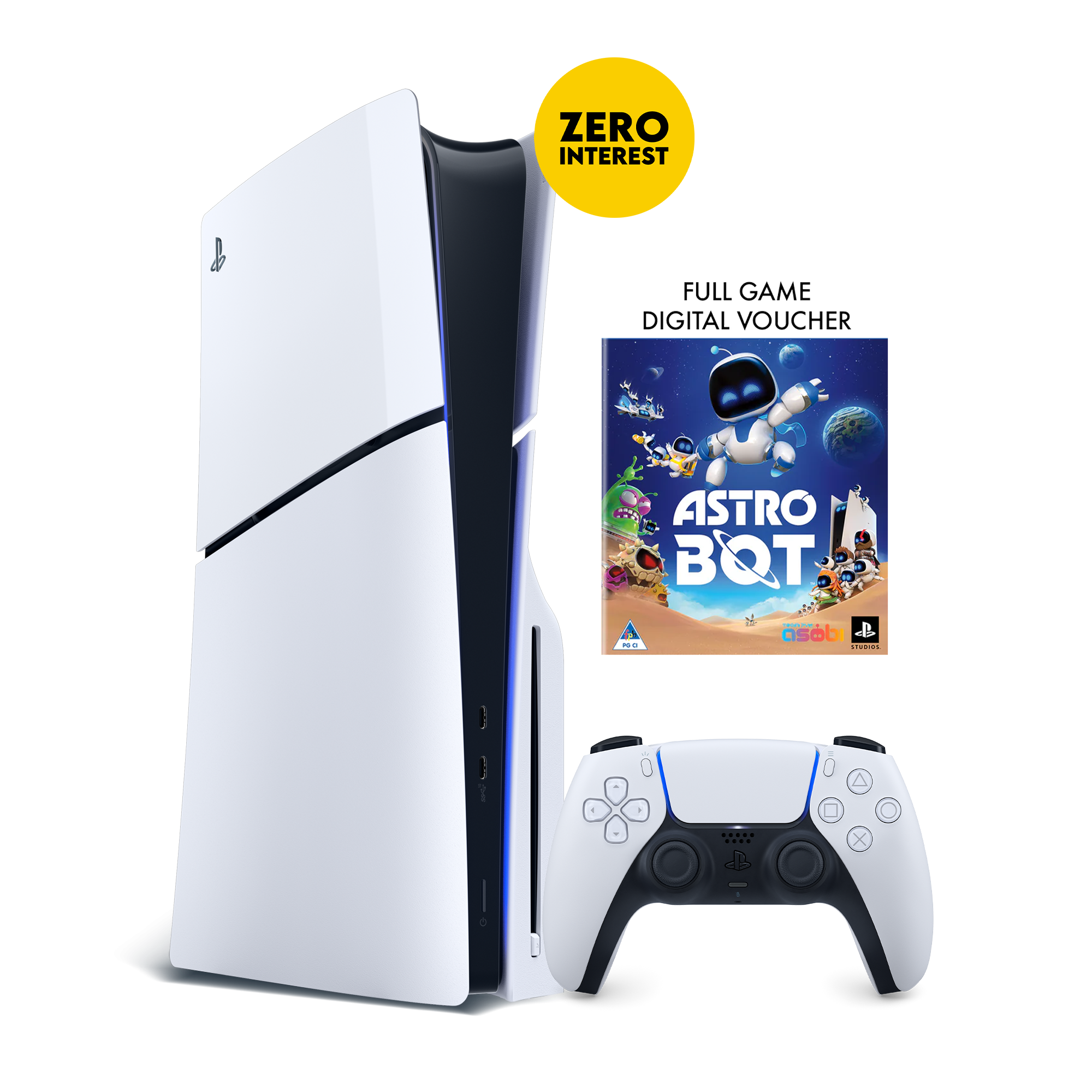 PS5 Slim + Astro Bot (Voucher)