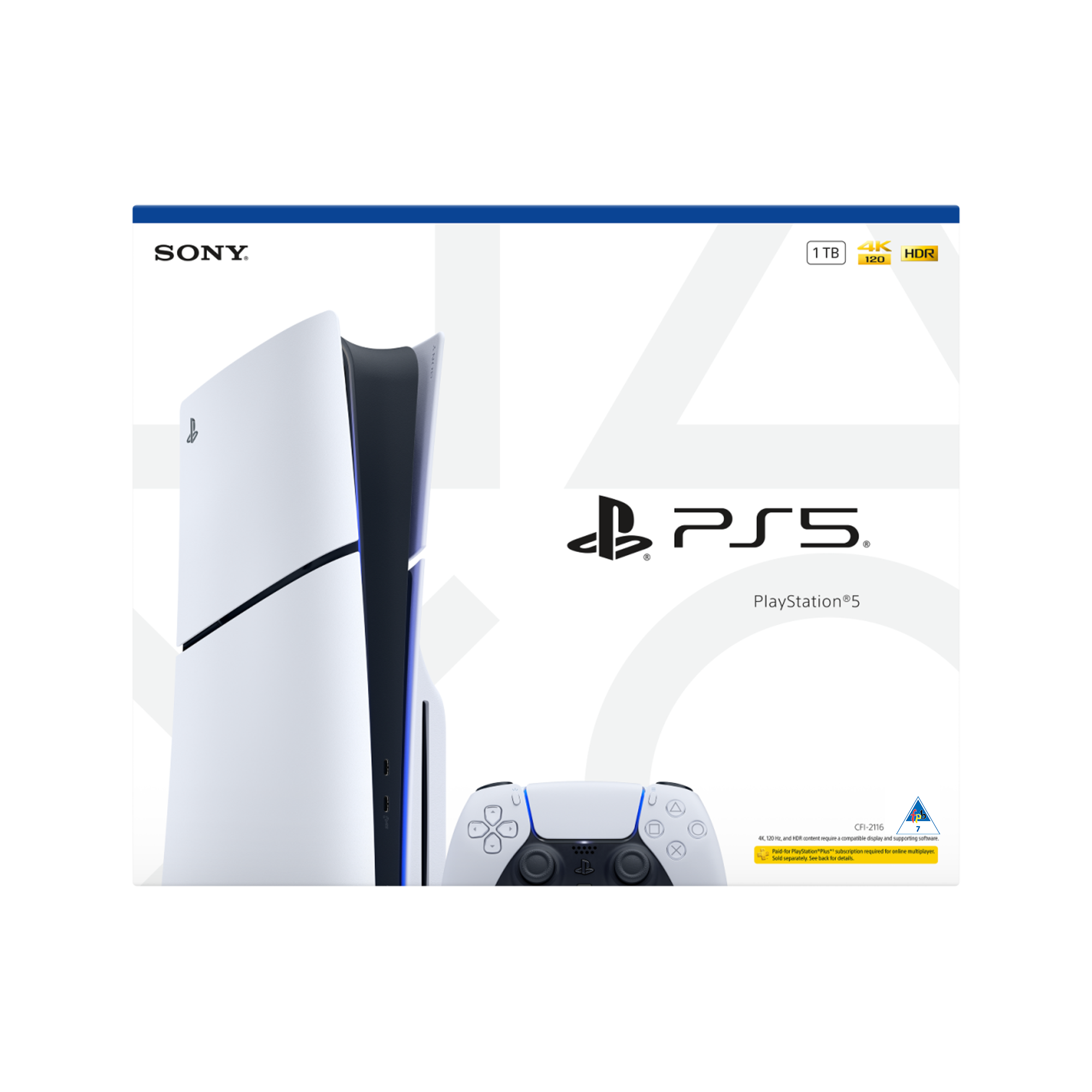 PlayStation 5 Console (Slim) - Glacier White - KOODOO