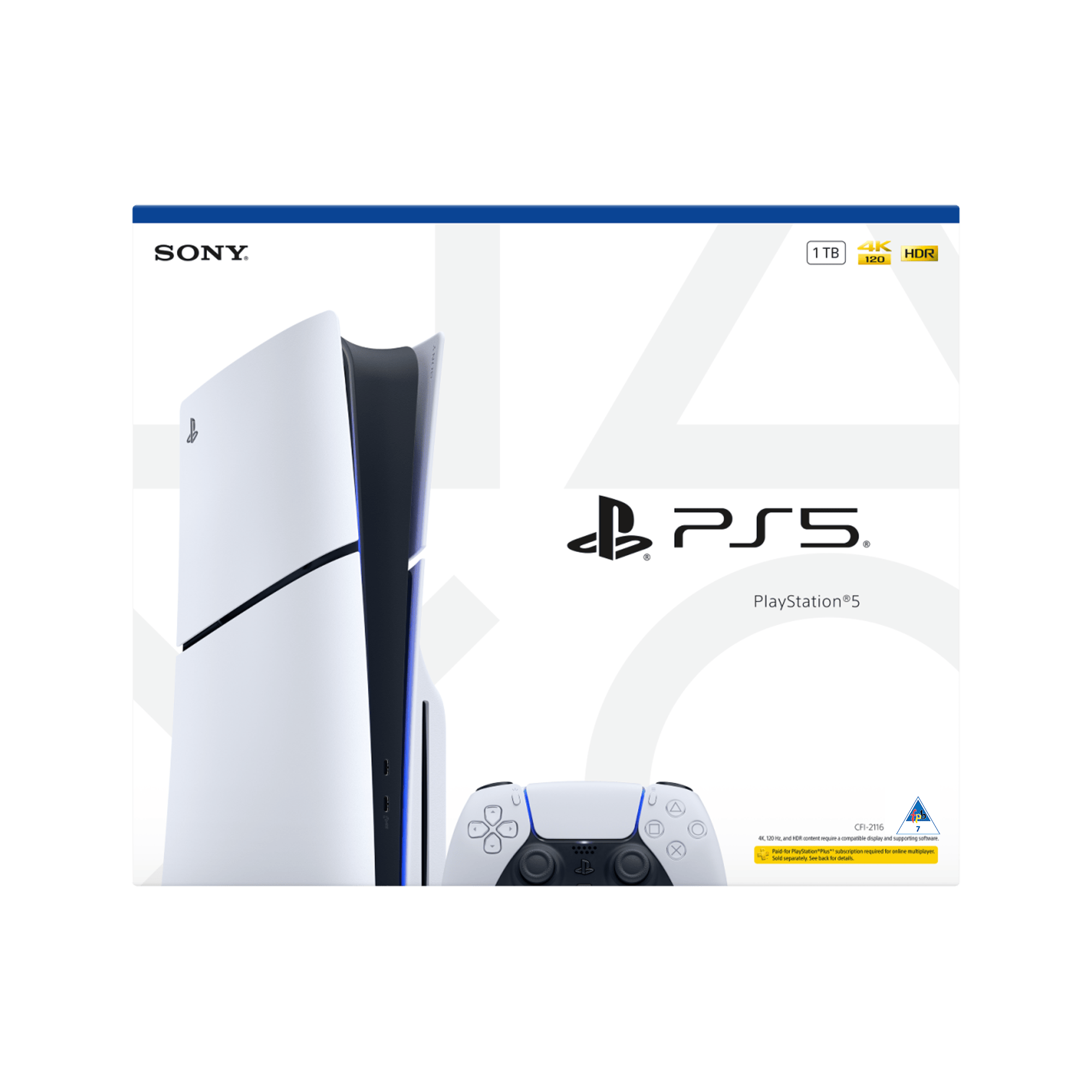 PlayStation 5 Console (Slim) - Glacier White - KOODOO