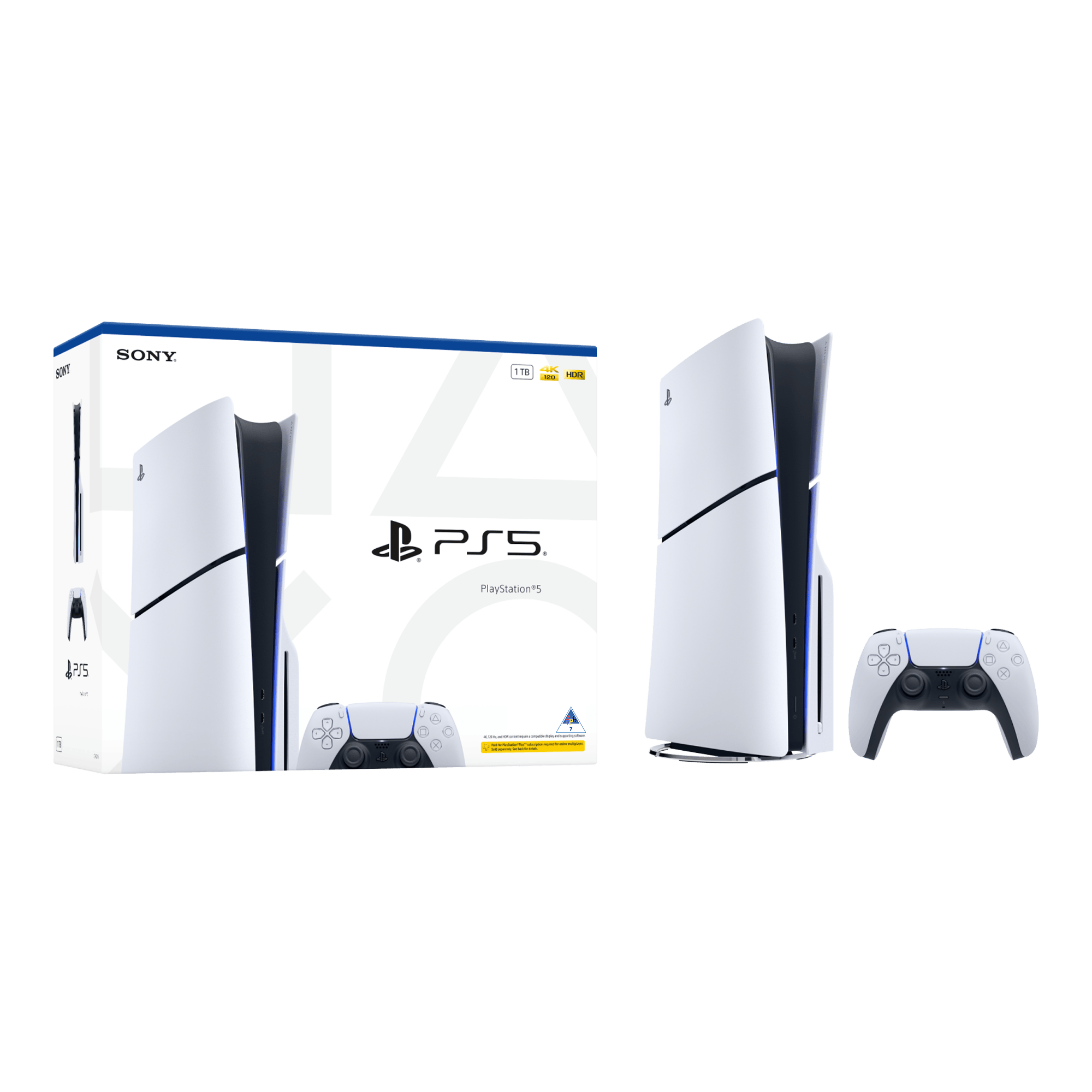 PlayStation 5 Console (Slim) - Glacier White - KOODOO