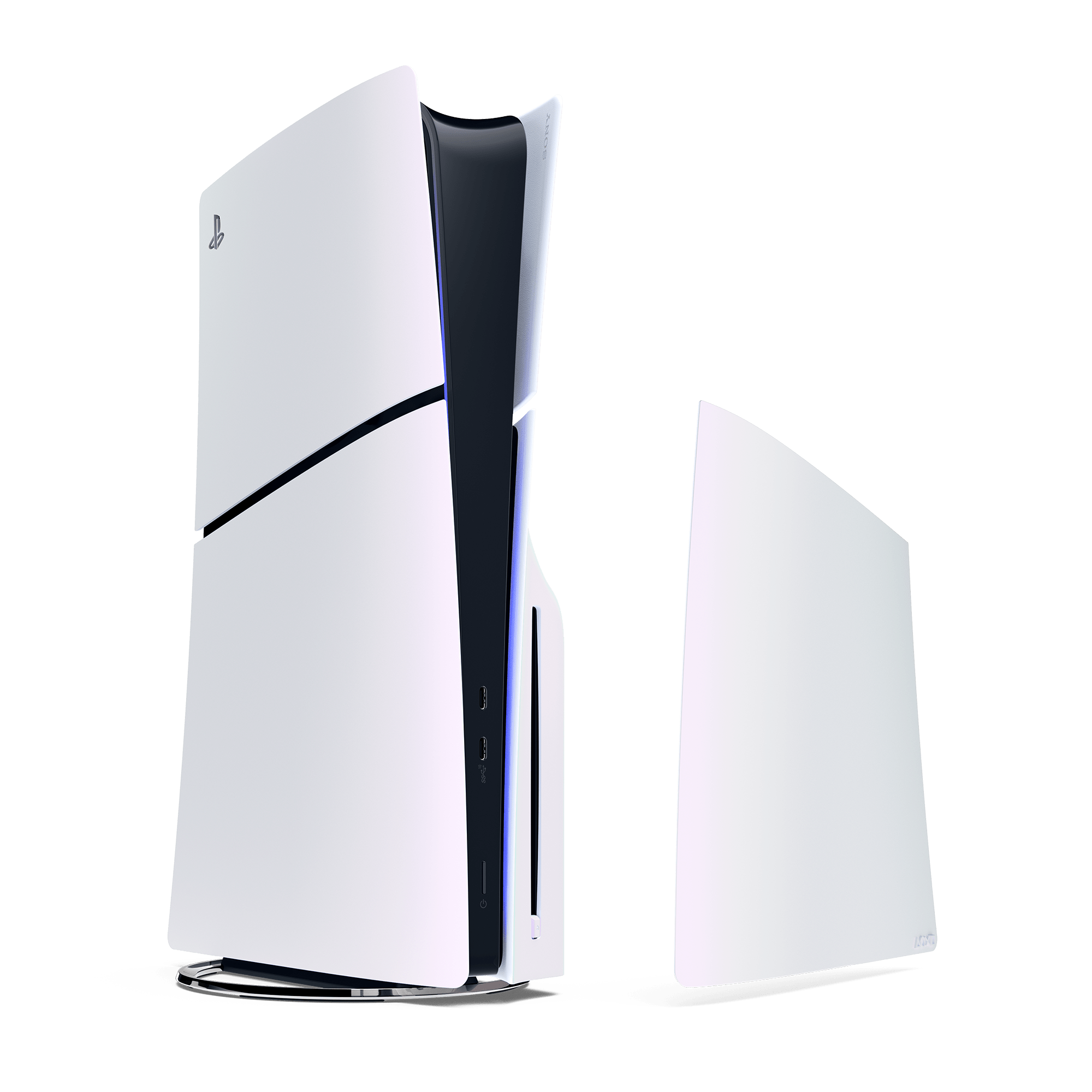 PlayStation 5 Slim Console Cover - Chroma Pearl - KOODOO