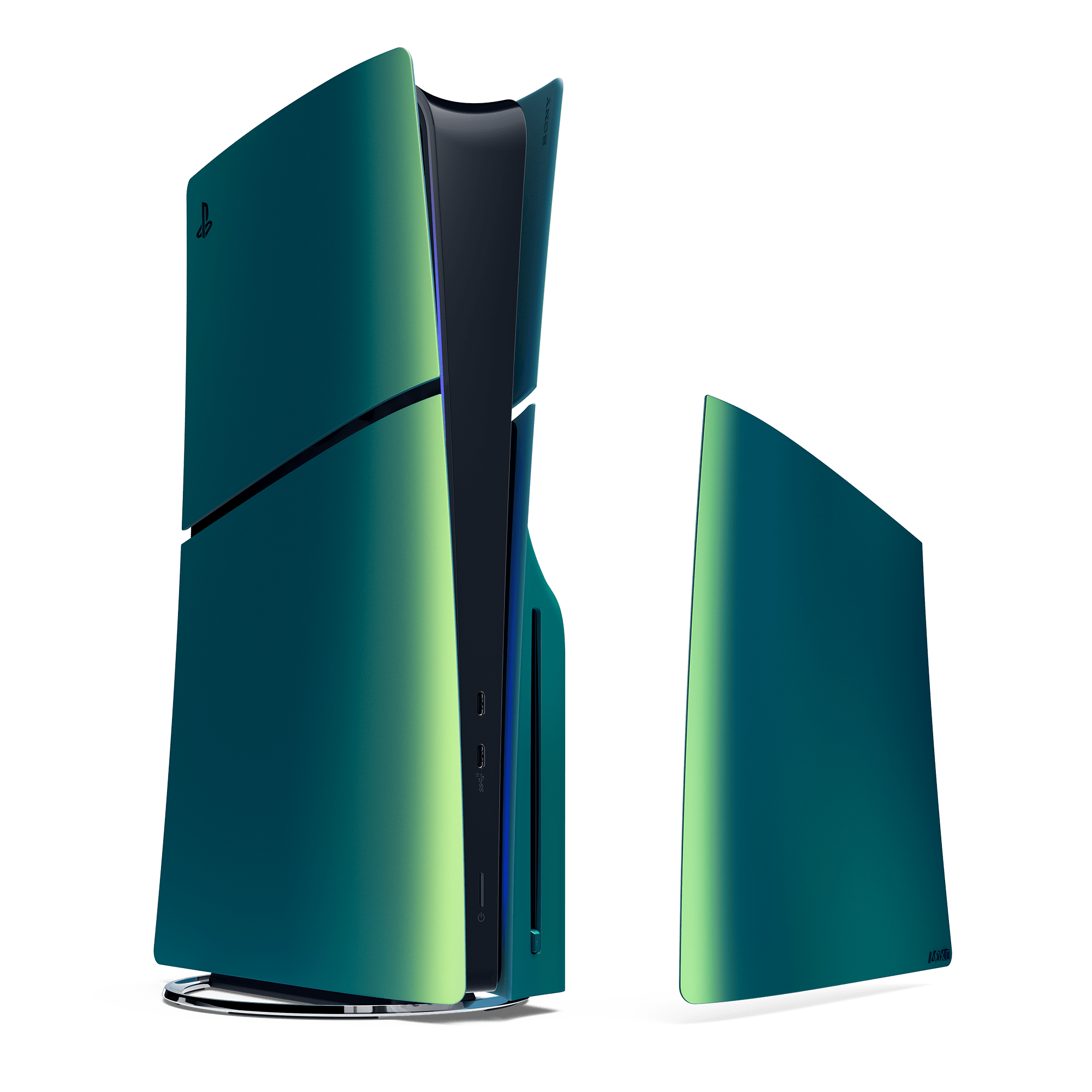 PlayStation 5 Slim Console Cover - Chroma Teal - KOODOO