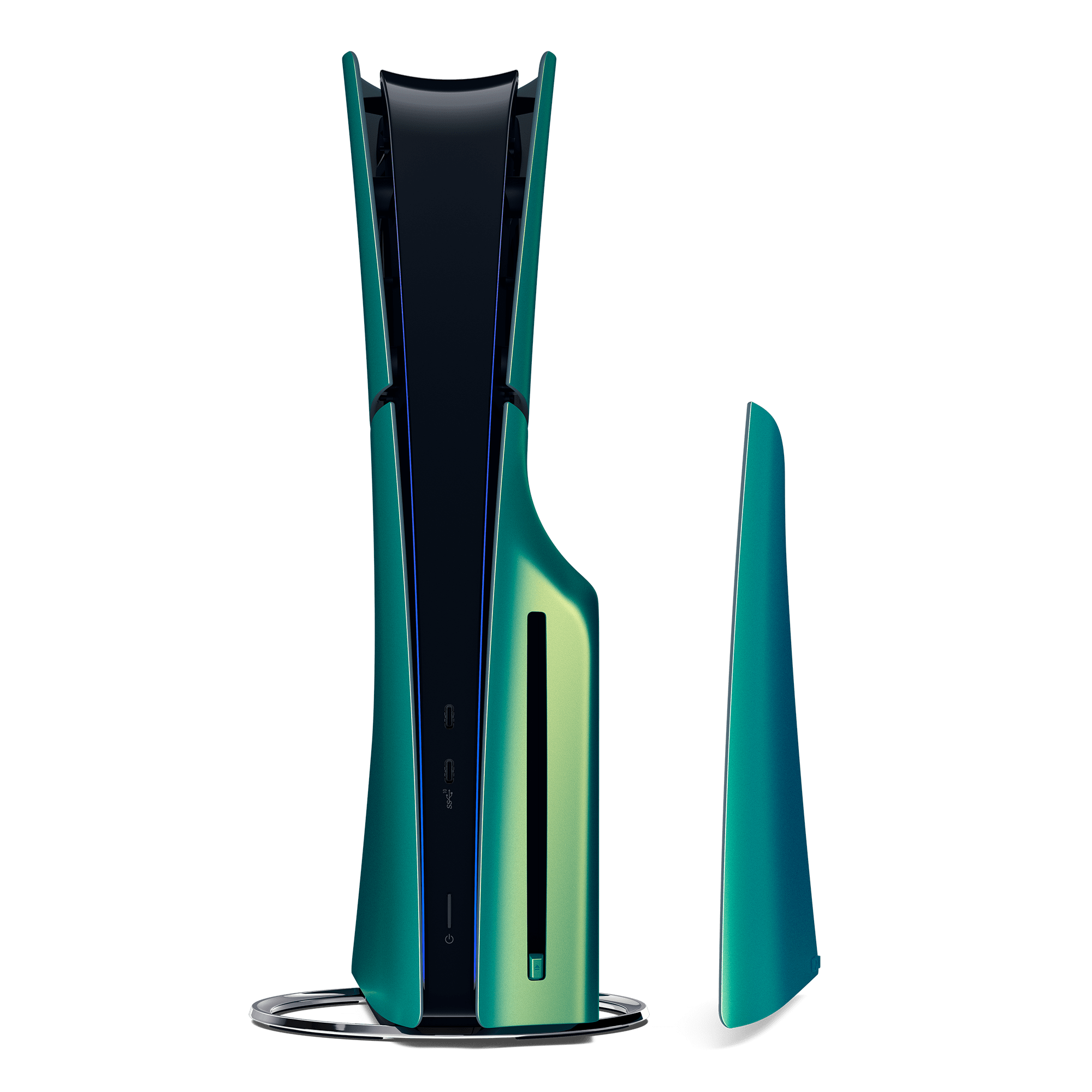 PlayStation 5 Slim Console Cover - Chroma Teal - KOODOO