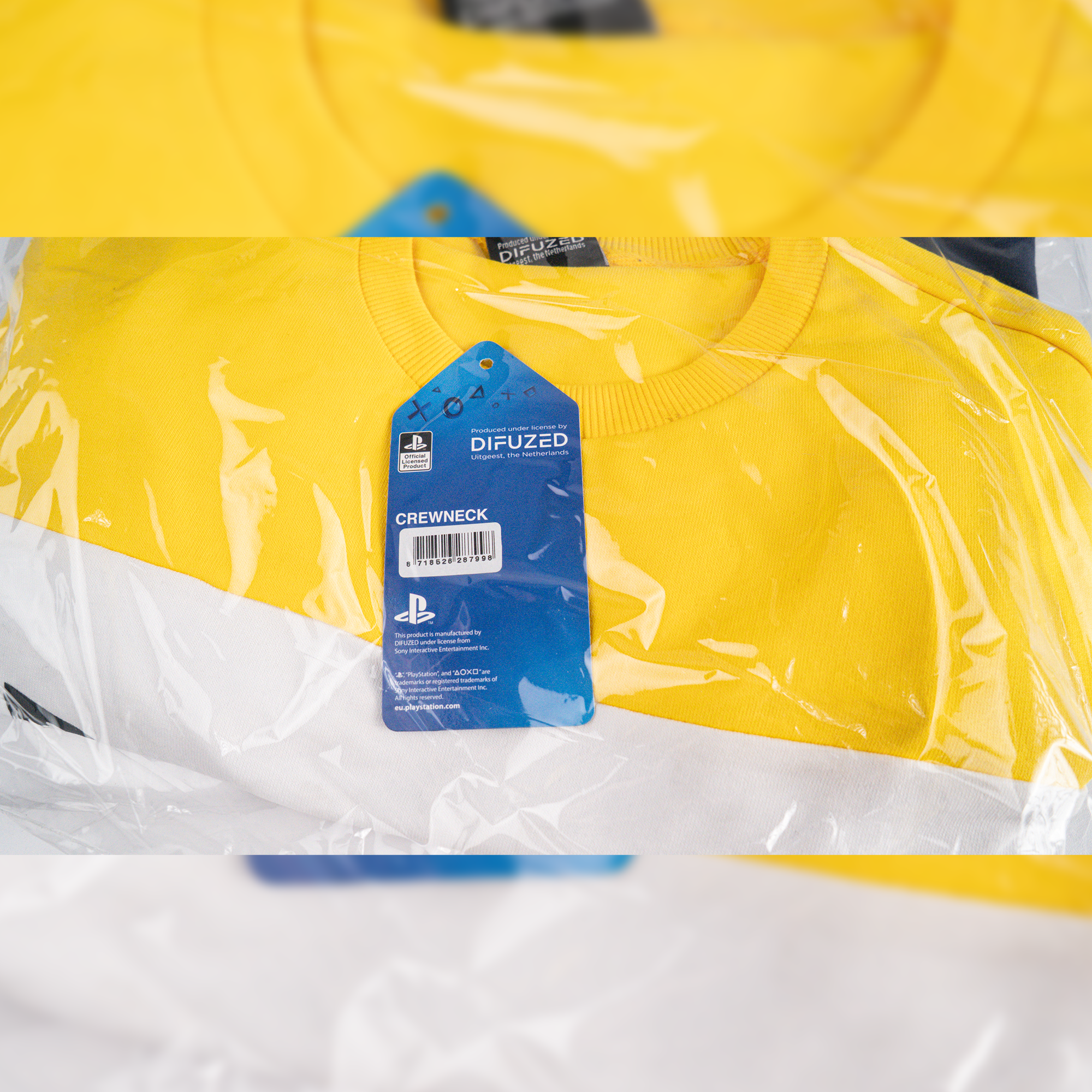 PlayStation - Colour Block Sweater - CODE RED Markdowns | KOODOO