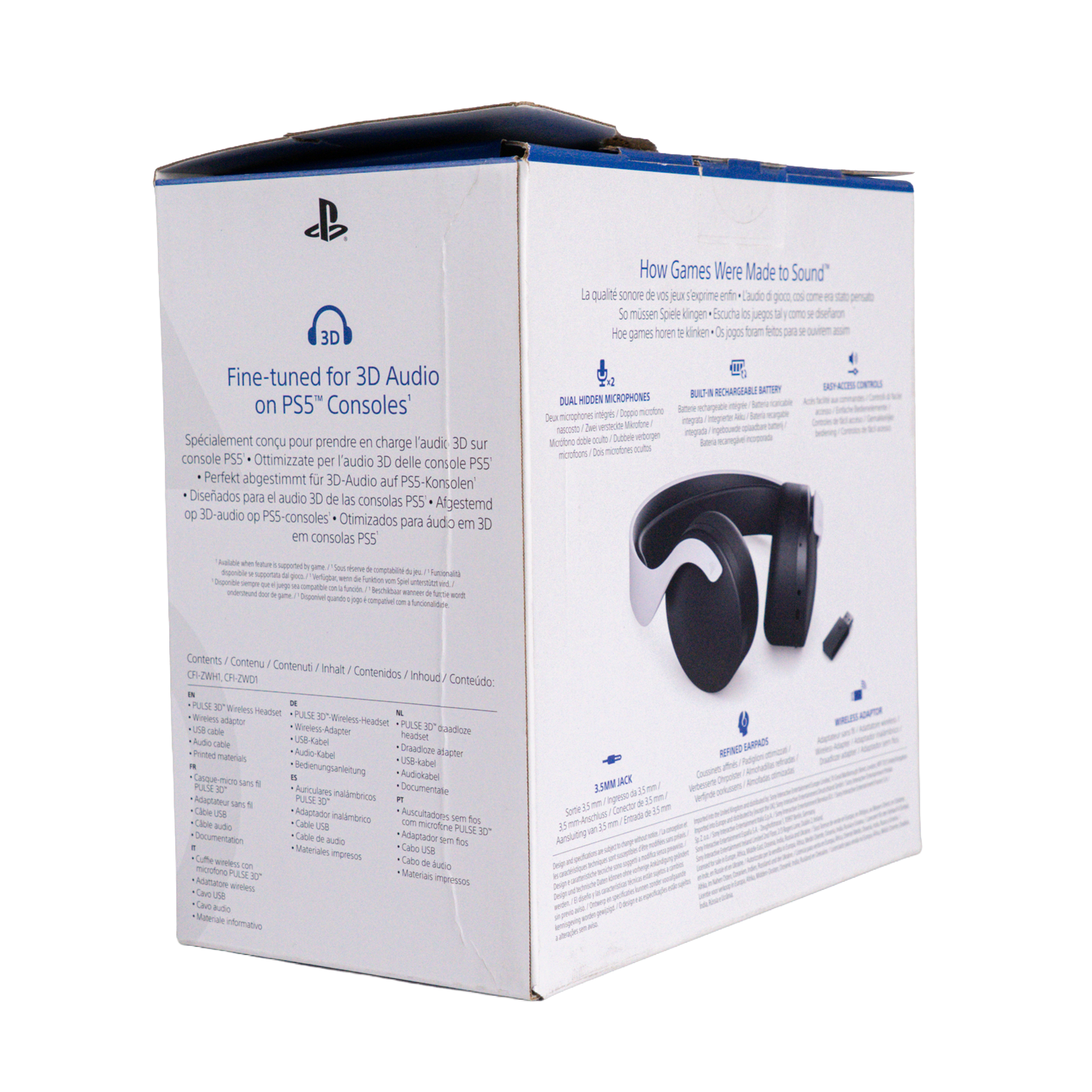 PS5 Pulse 3D Wireless Headset - Glacier White - CODE RED Markdowns - KOODOO