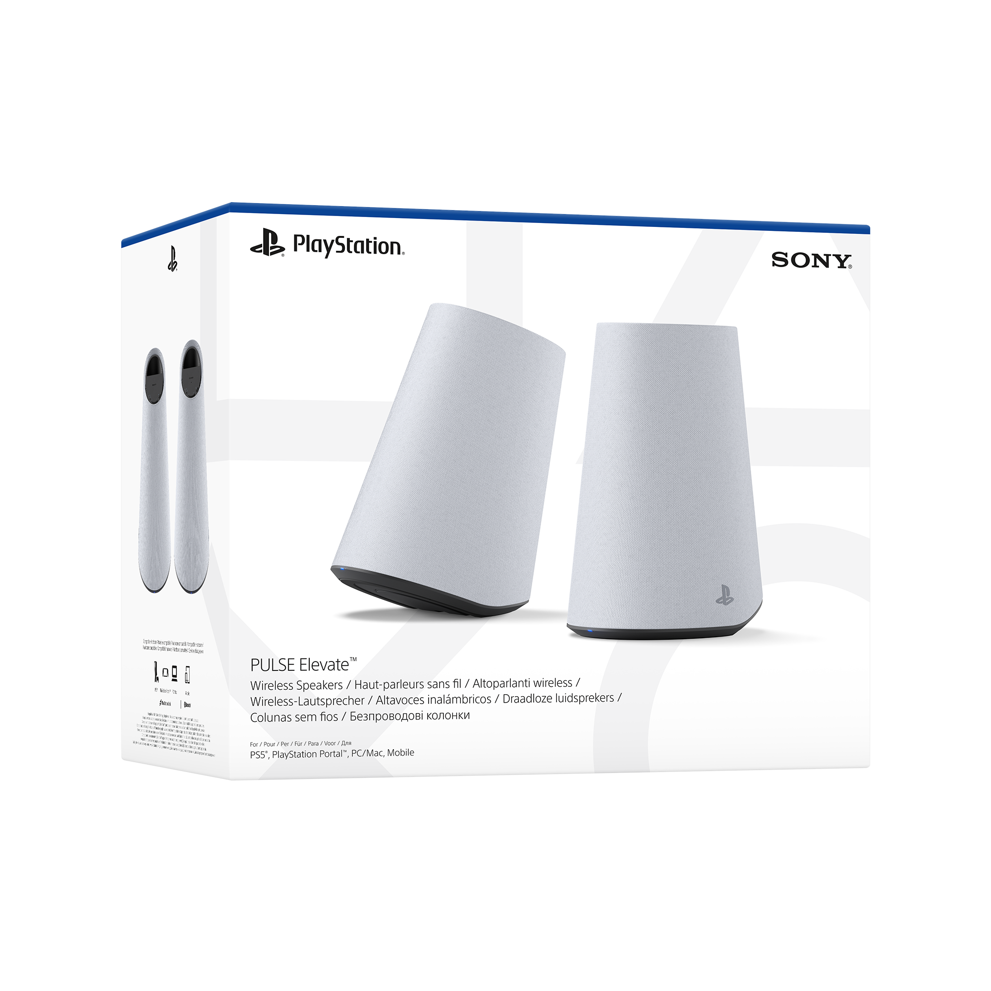Pulse Elevate Wireless Speakers - White - KOODOO