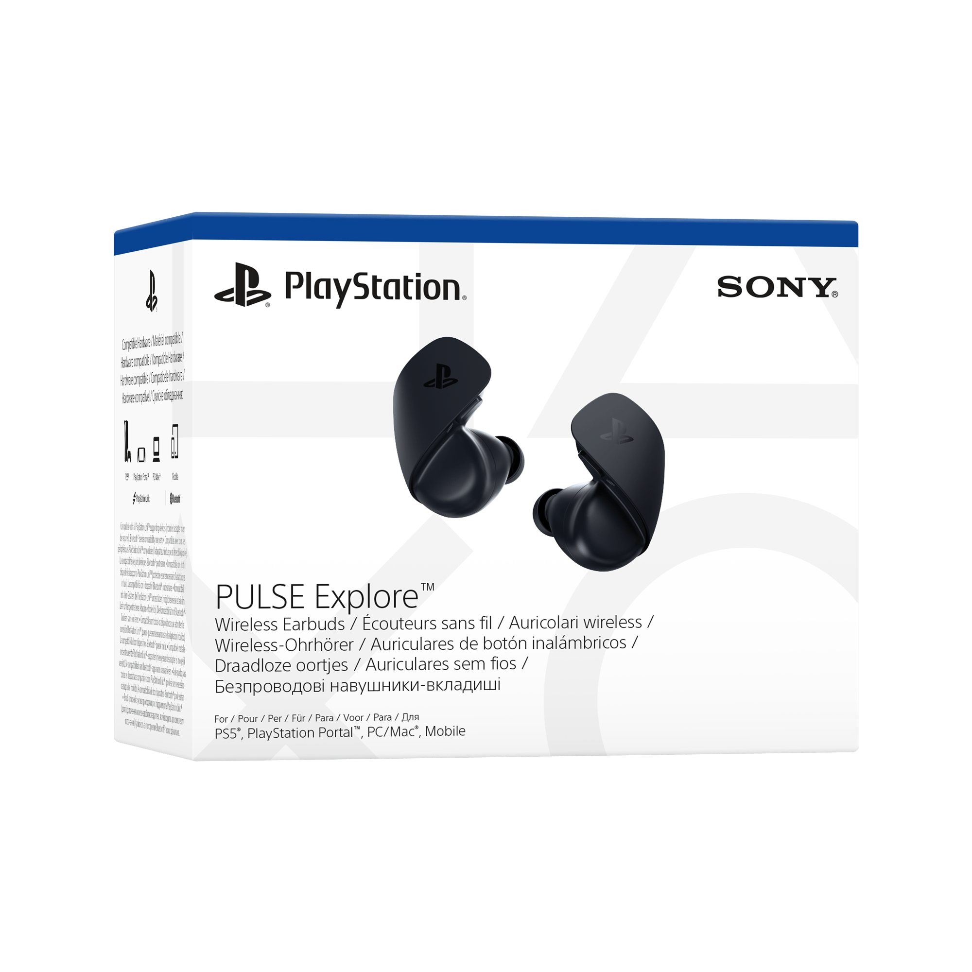 PS5 Pulse Explore Wireless Earbuds - Midnight Black - KOODOO