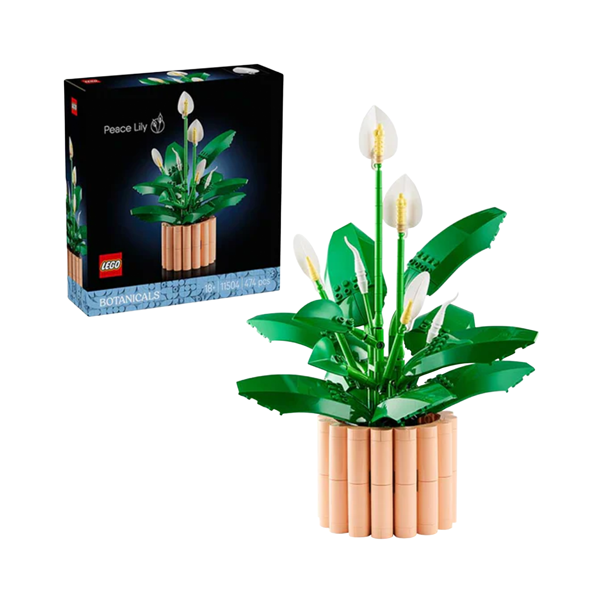 LEGO: Botanicals - Peace Lily (11504) - KOODOO
